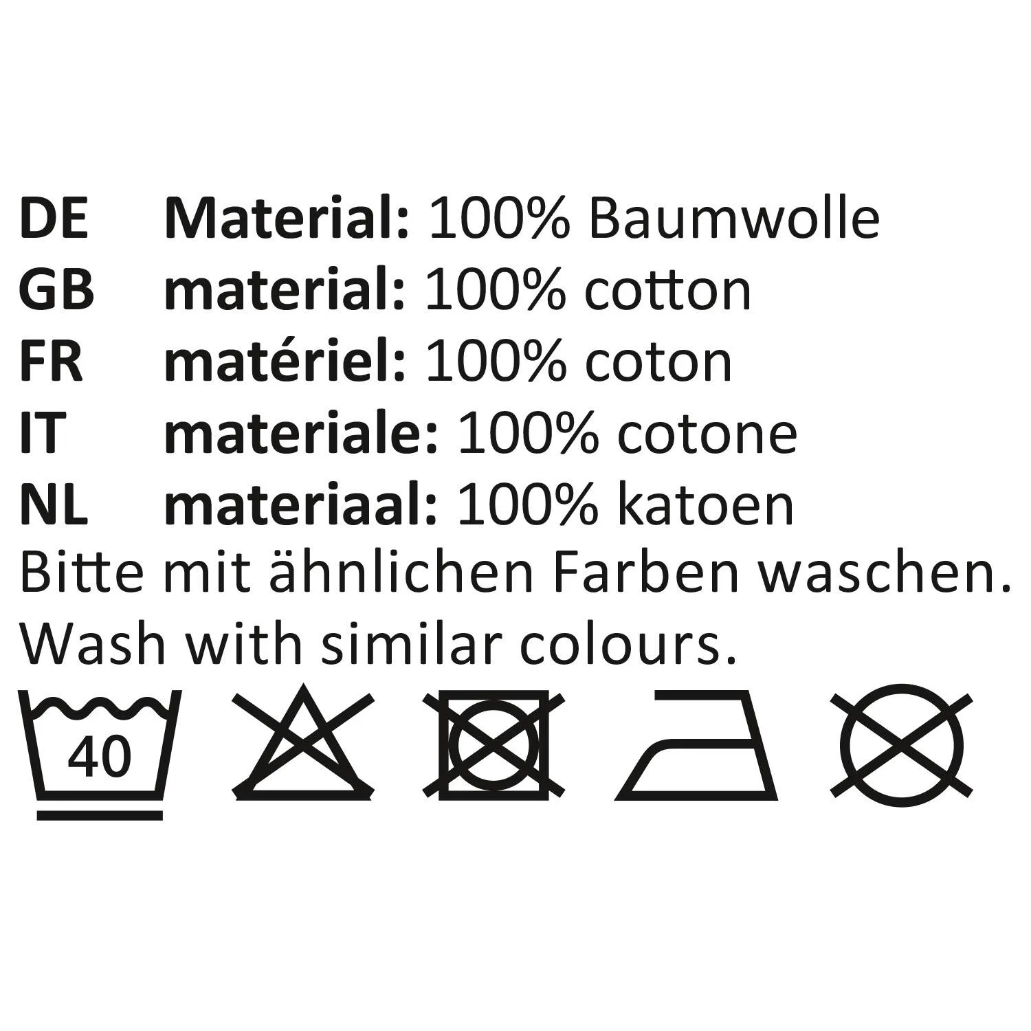 Schürze mit frechem Küchen-Spruch 'Meine Küche – mein Revier' aus 100% Baumwolle