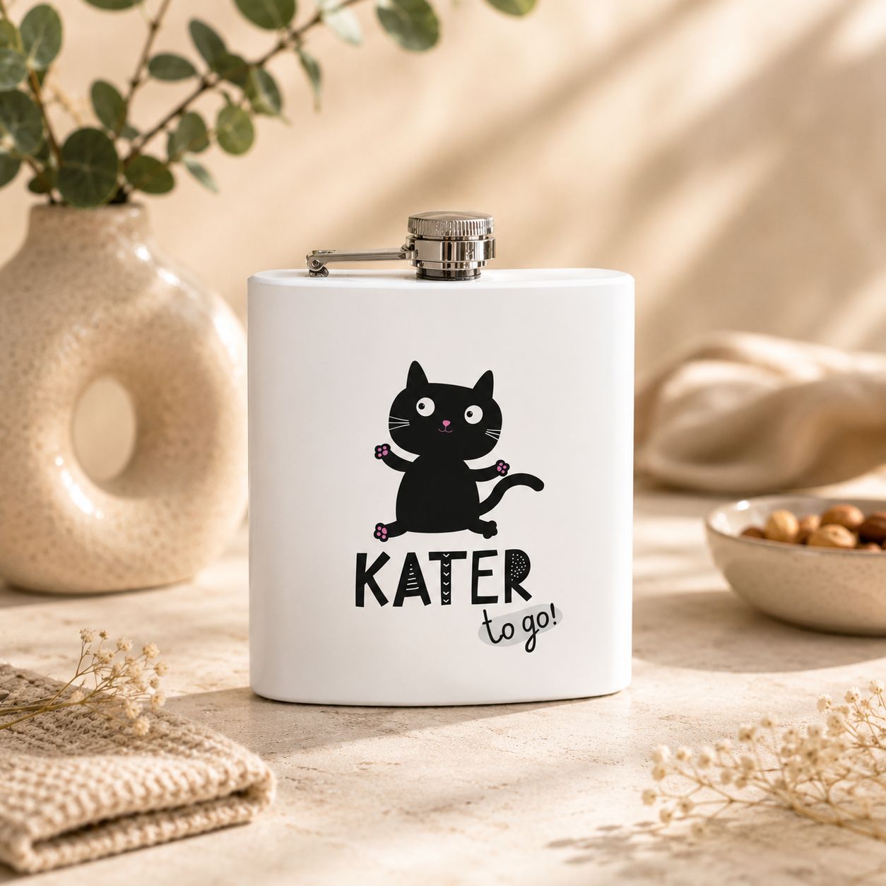 Flachmann »Kater to go«