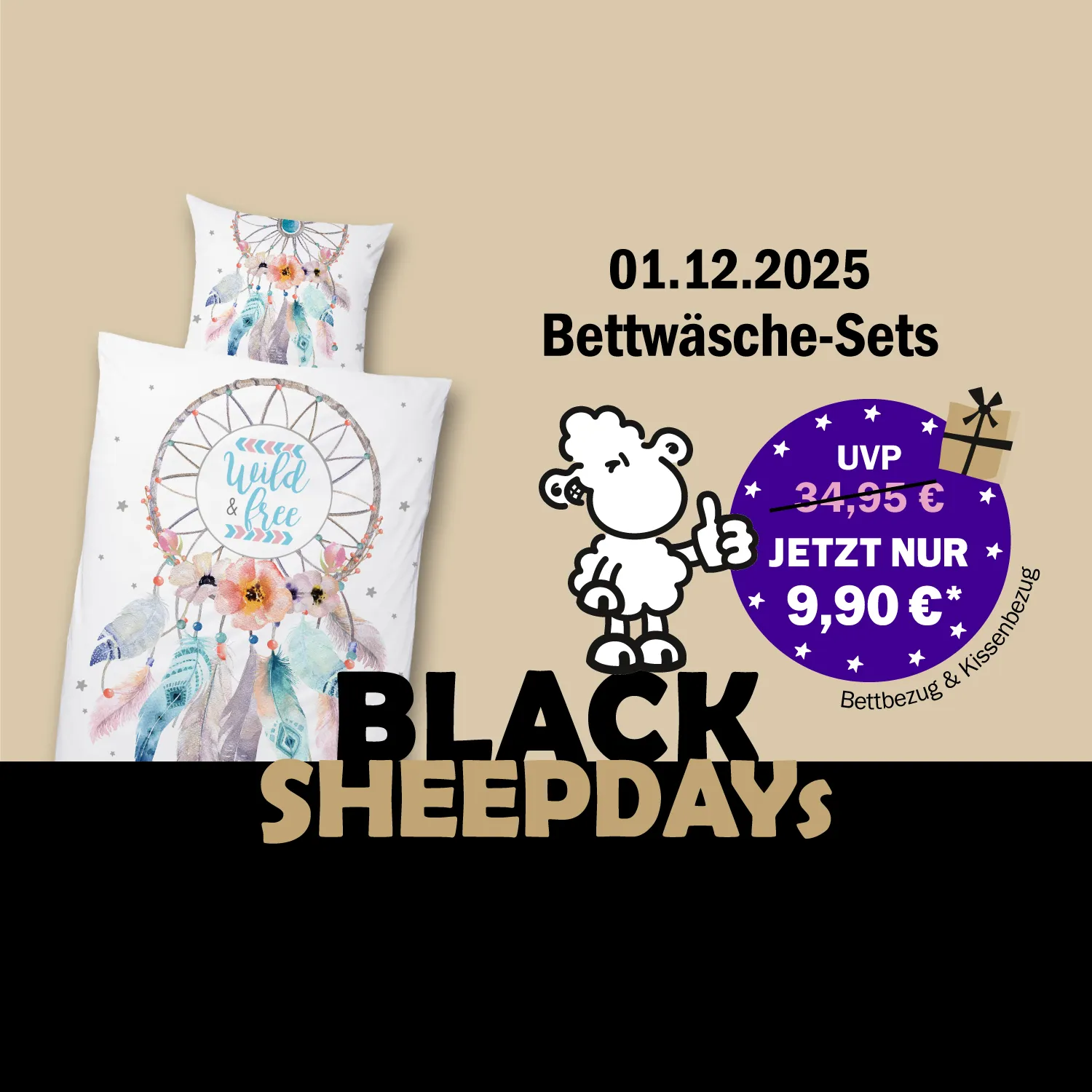 Aktionstag 01.12. - Bettwäsche