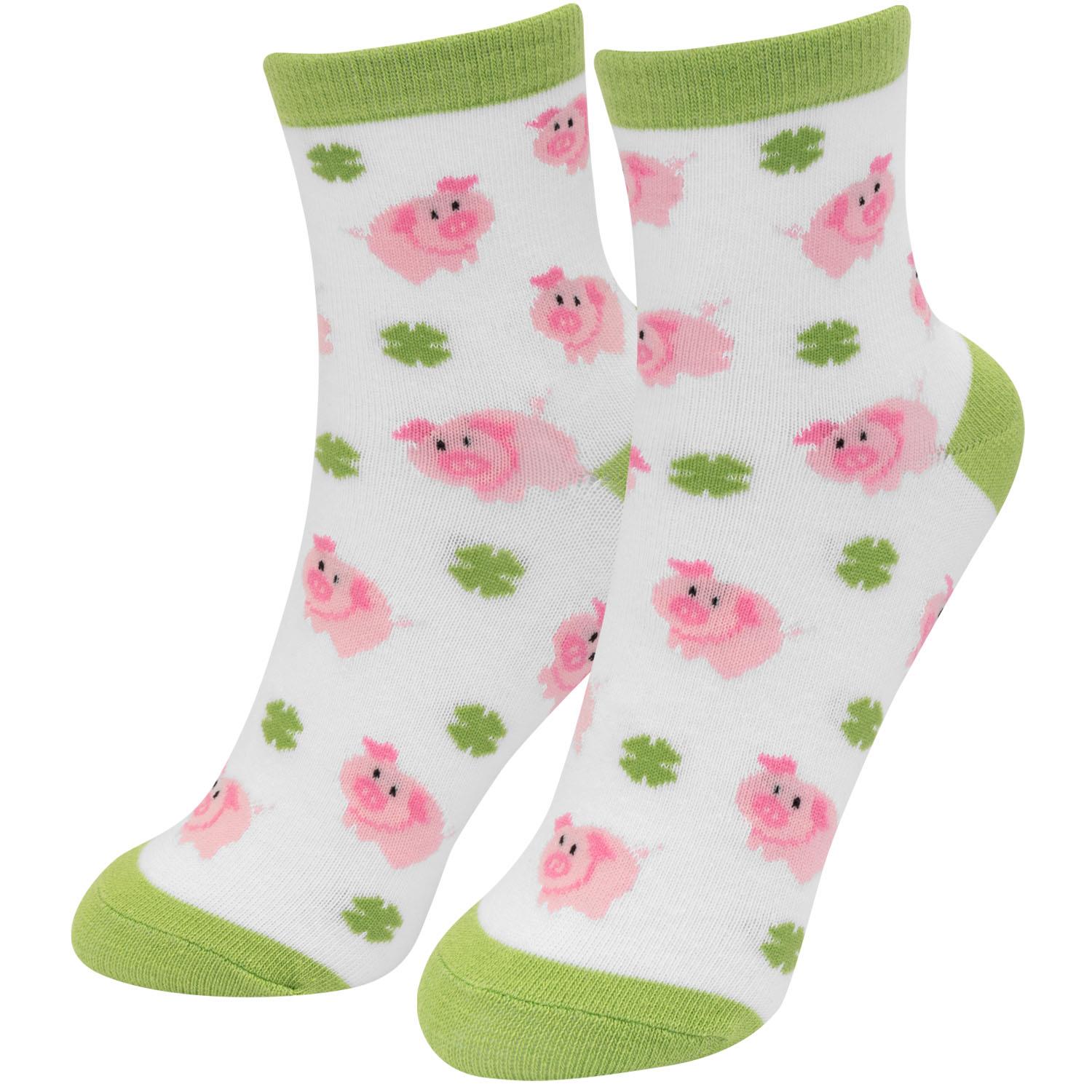 Zaubersocken »Glücksschweinchen«