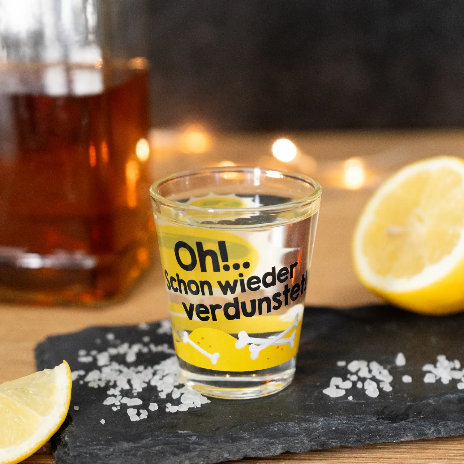 Schnapsglas »Verdunstet«