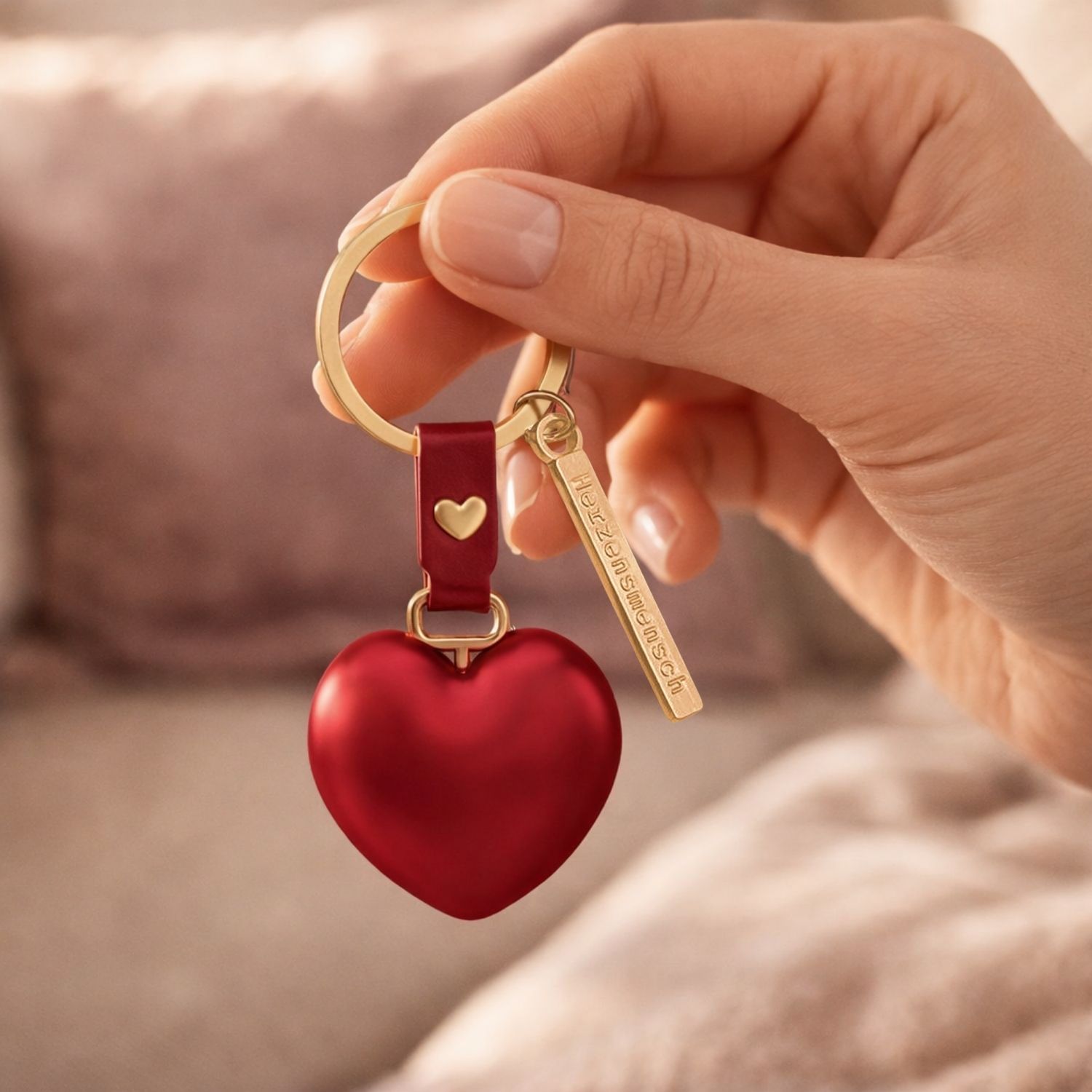 Schlüsselanhänger »Herzensmensch«