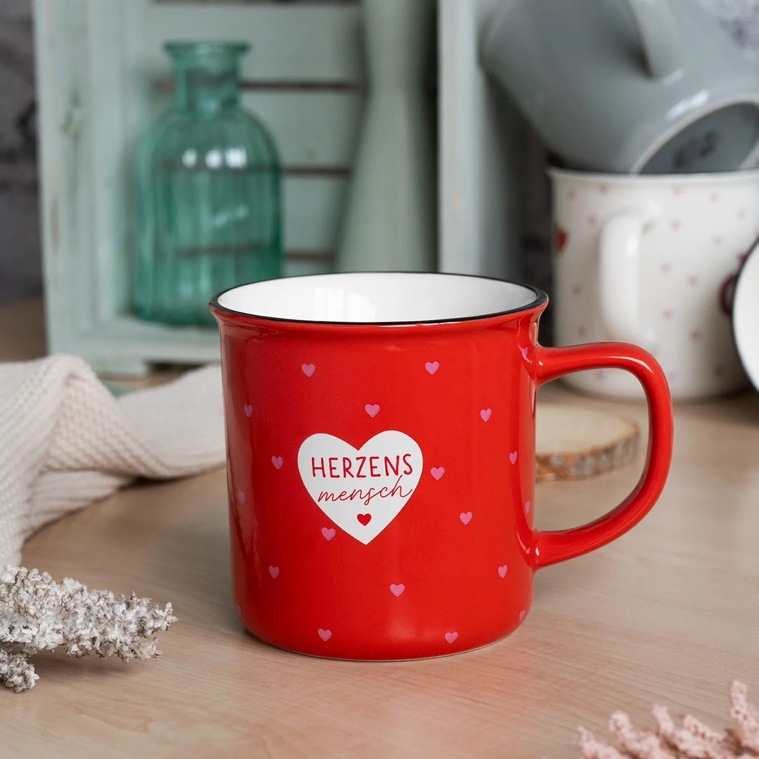 XL-Lieblingsbecher »Herzensmensch«