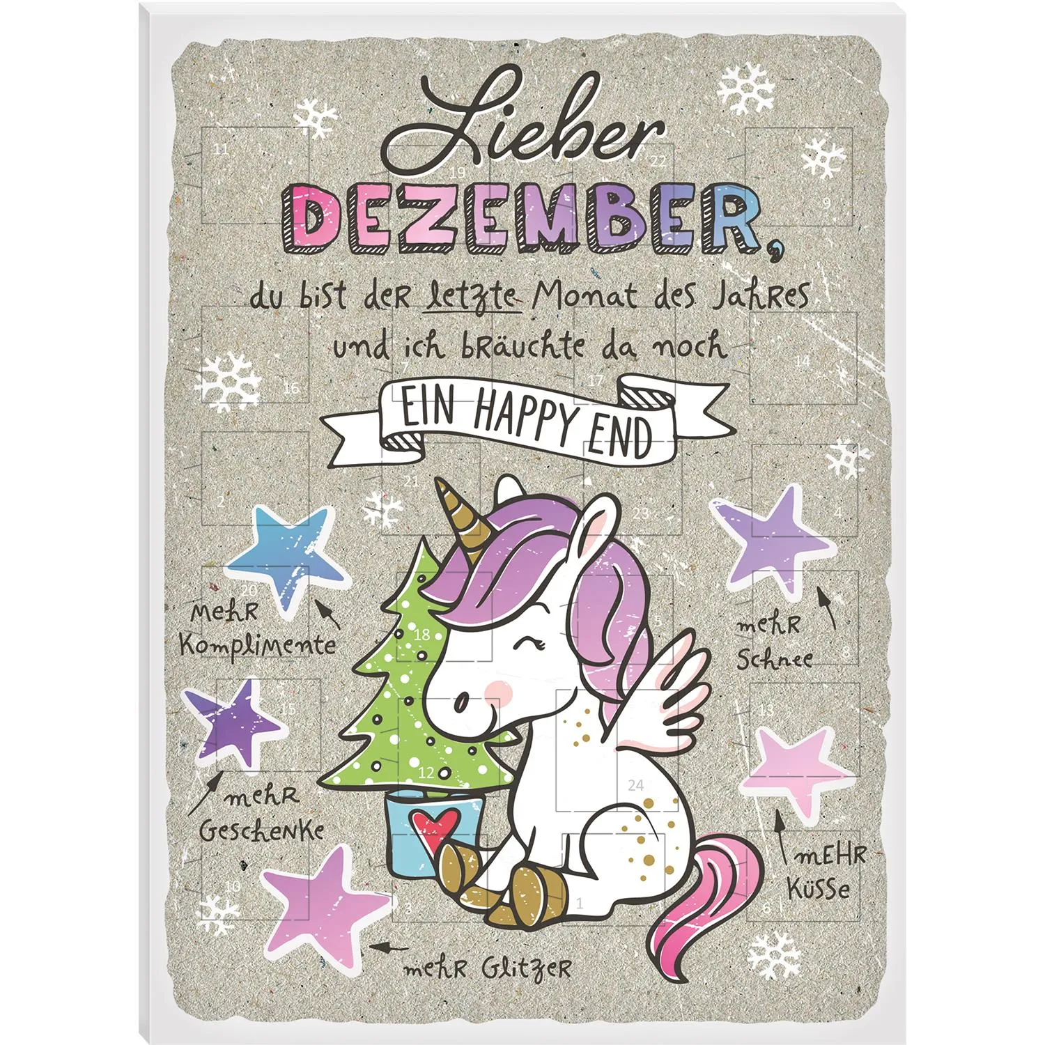 Adventskalender »Einhorn«