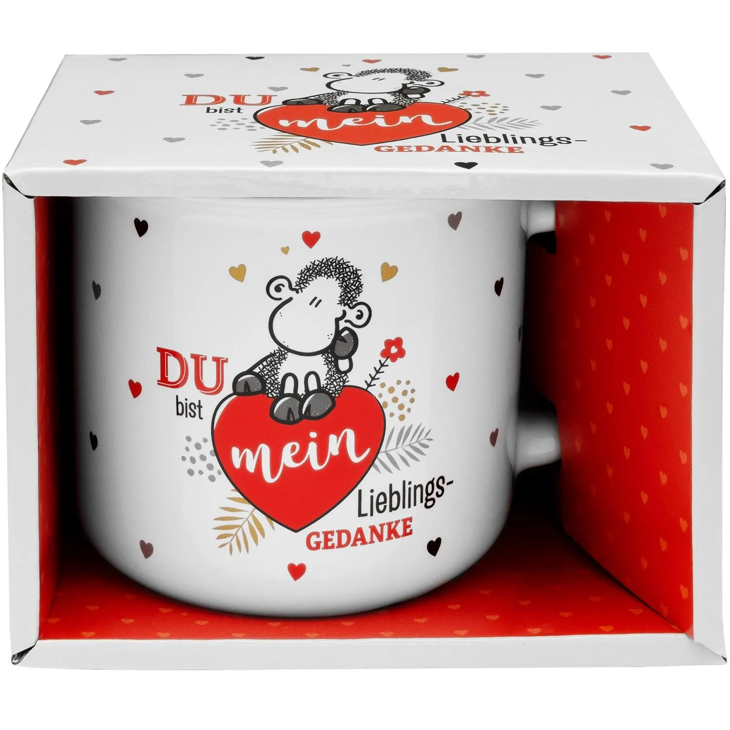 Liebesbecher »Du bist mein Lieblingsgedanke«