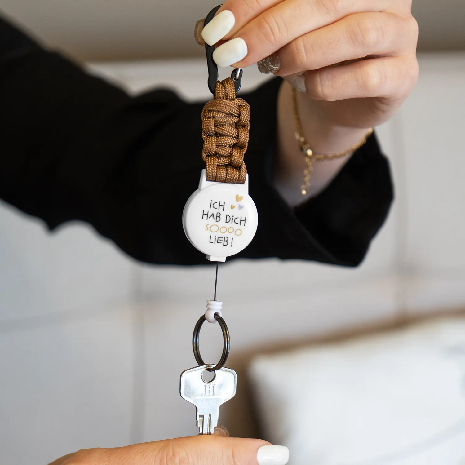 Schlüsselanhänger »Hab dich soooo lieb«
