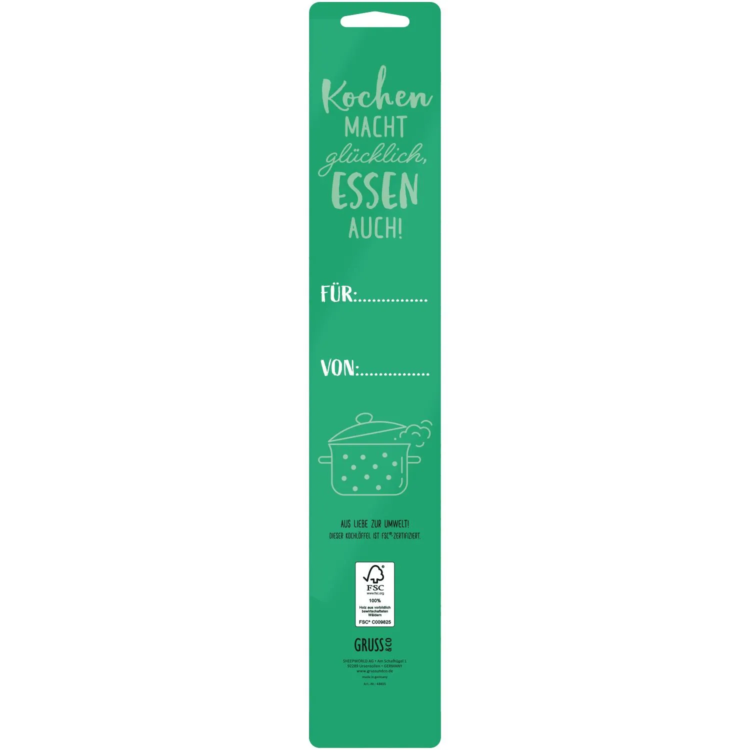 Kochlöffel »Bei Dir schmeckt`s am Besten!«