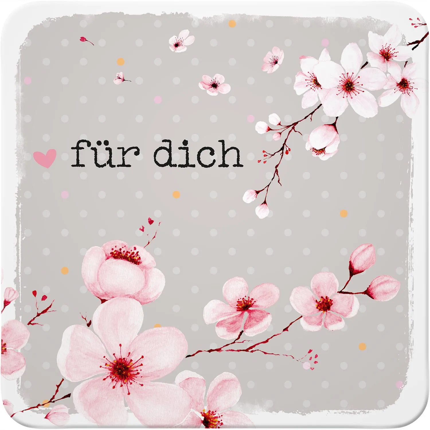 Untersetzer »für Dich« 