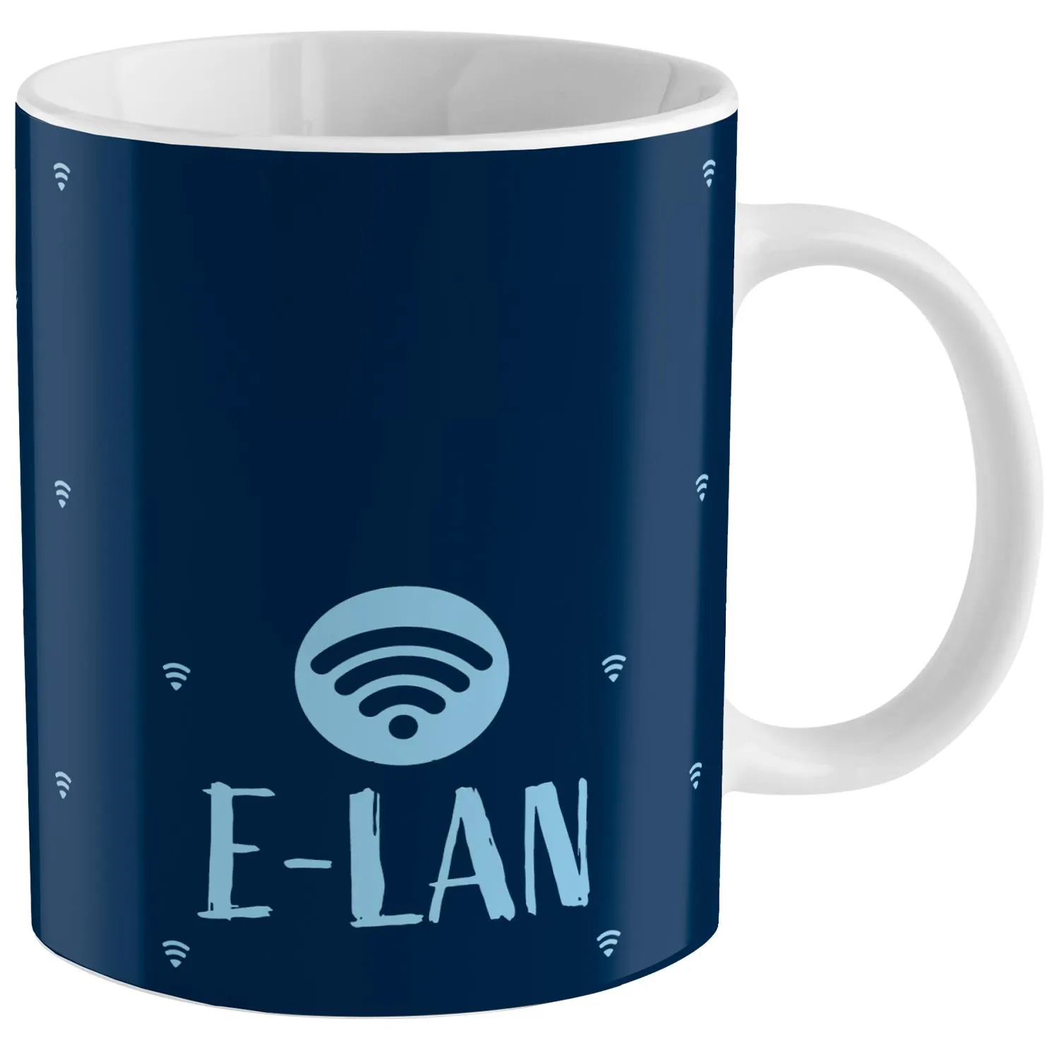 Zaubertasse »Habe heute keine Verbindung zu meinem E-LAN«