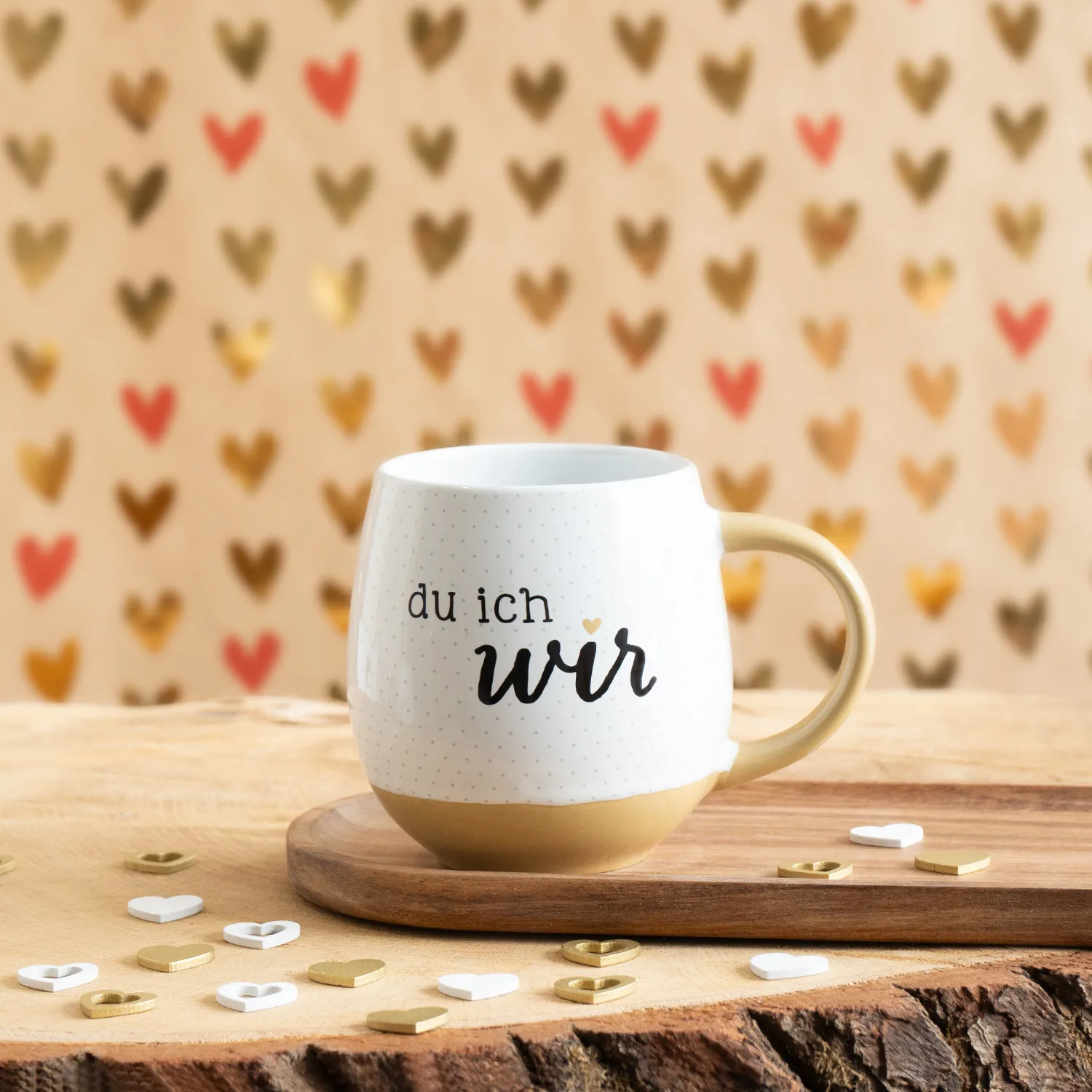 Tasse »du ich wir«