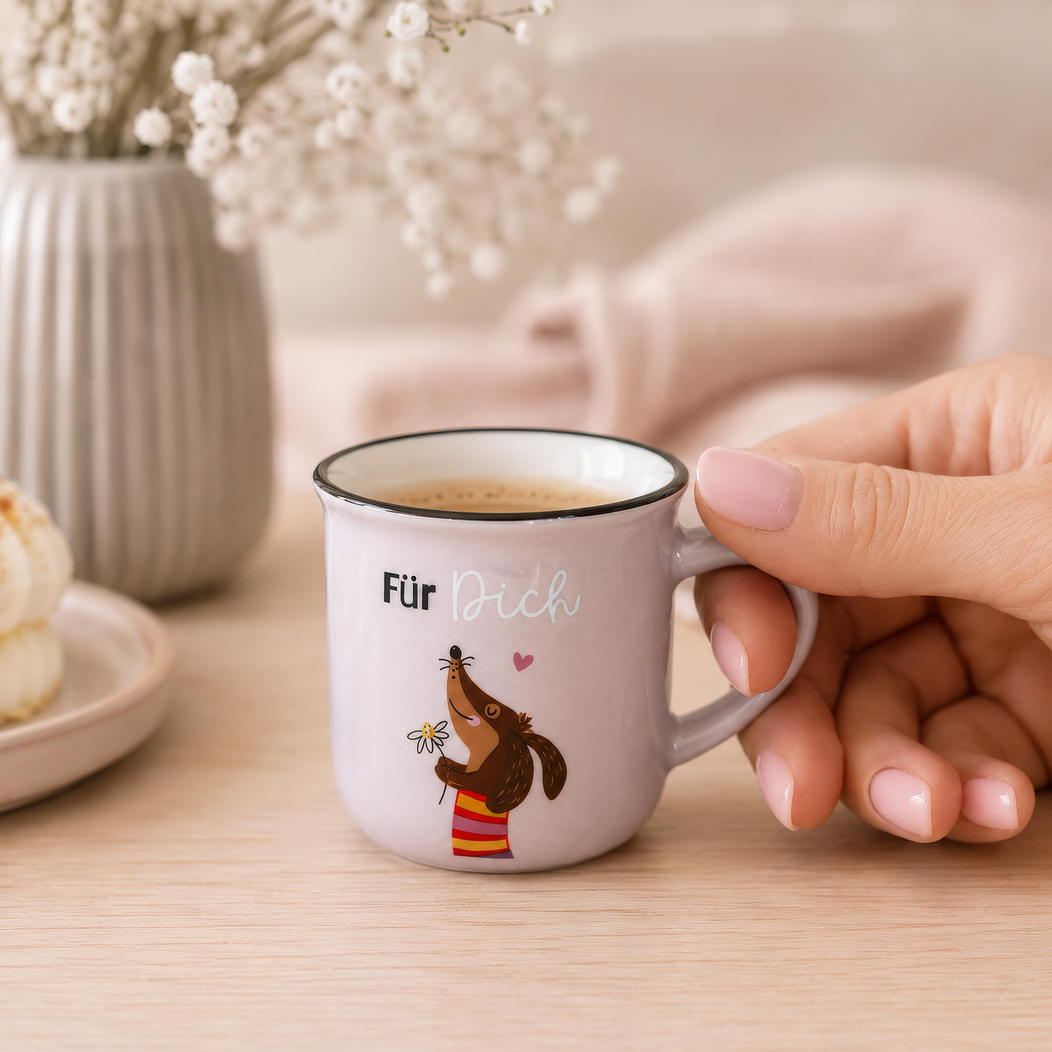 Dackel Espressobecher »Für Dich«