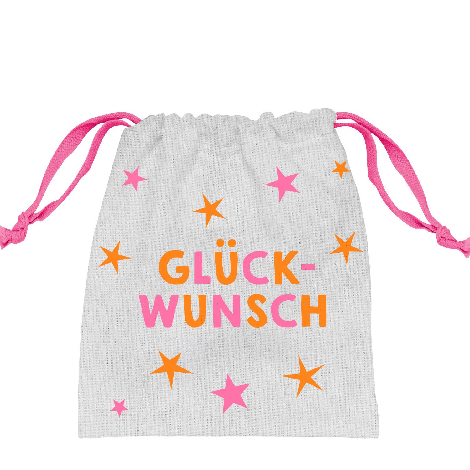Geschenk-Säckchen »Glückwunsch«