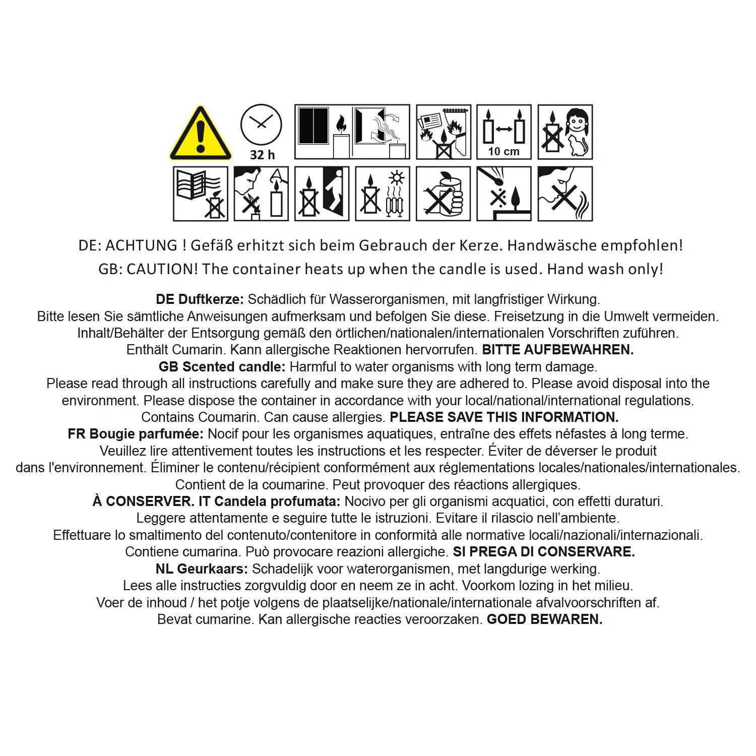 Porzellan-Kerzen-Set »Mr. & Mrs.«, zwei Kerzen mit Golddruck in Geschenkbox