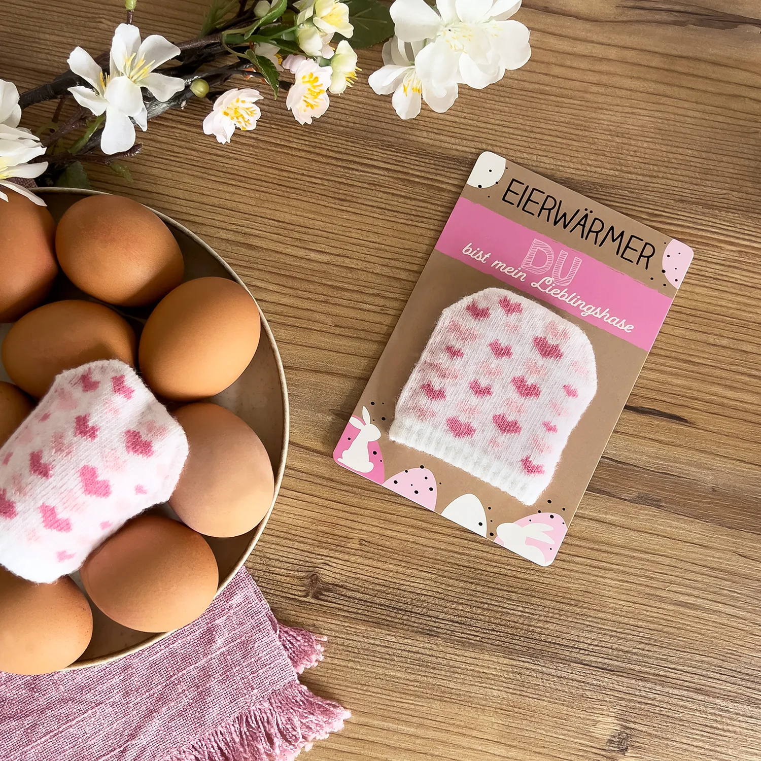 Eierwärmer »Du bist mein Lieblingshase«