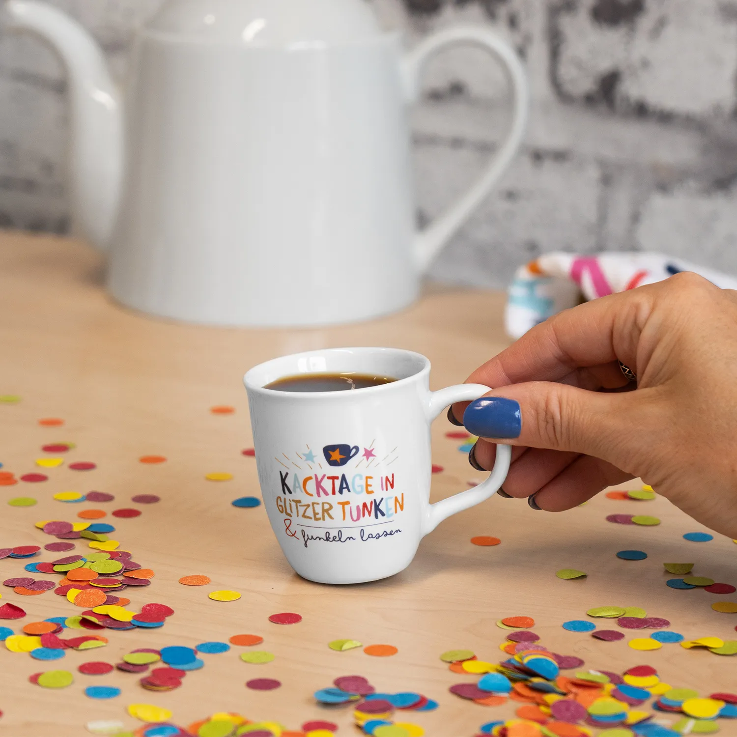 Espressotasse »Kacktage«