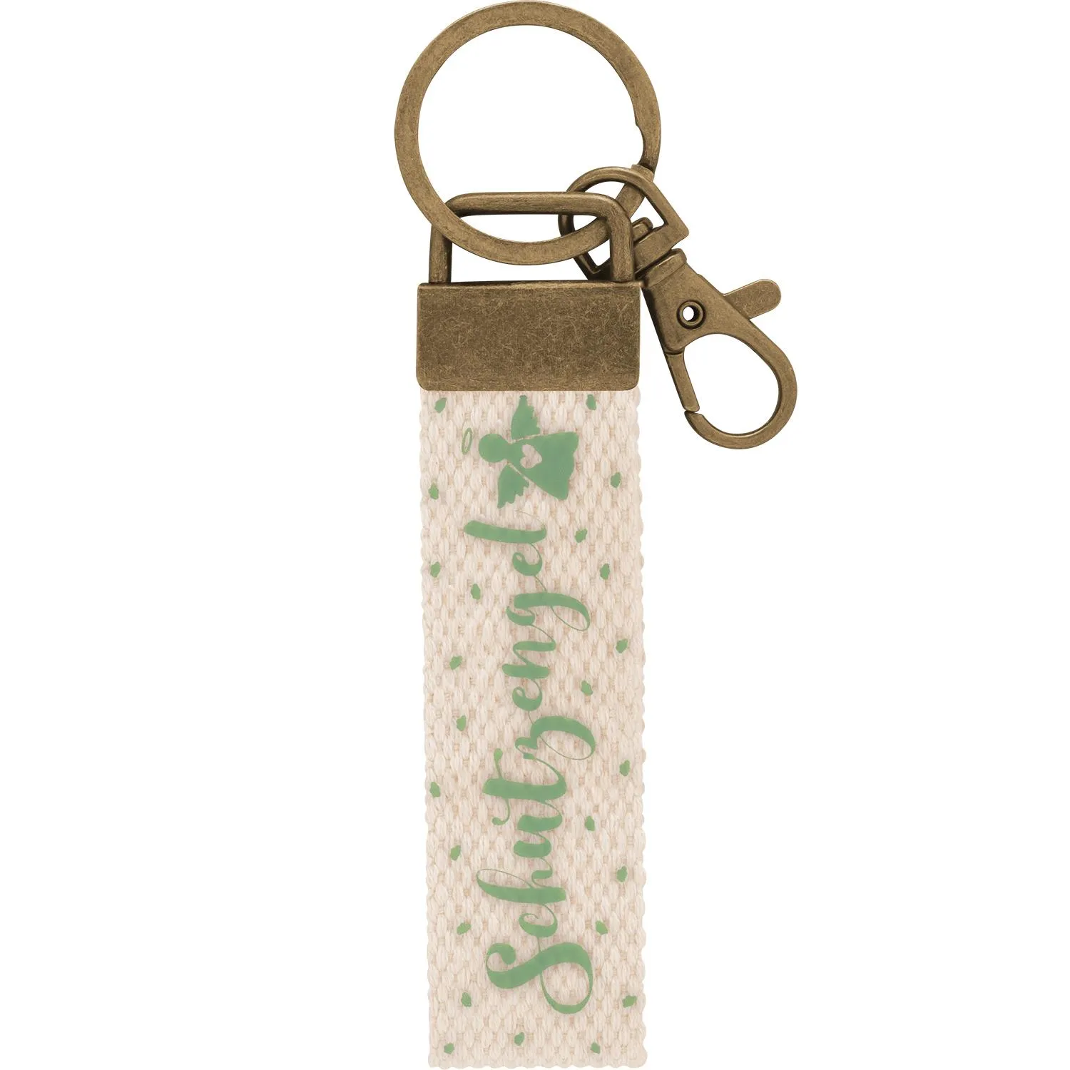 Schlüsselanhänger Canvas »Schutzengel«