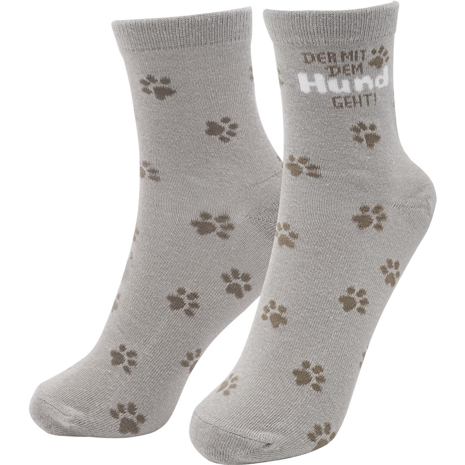 Zaubersocken »Der mit dem Hund geht«
