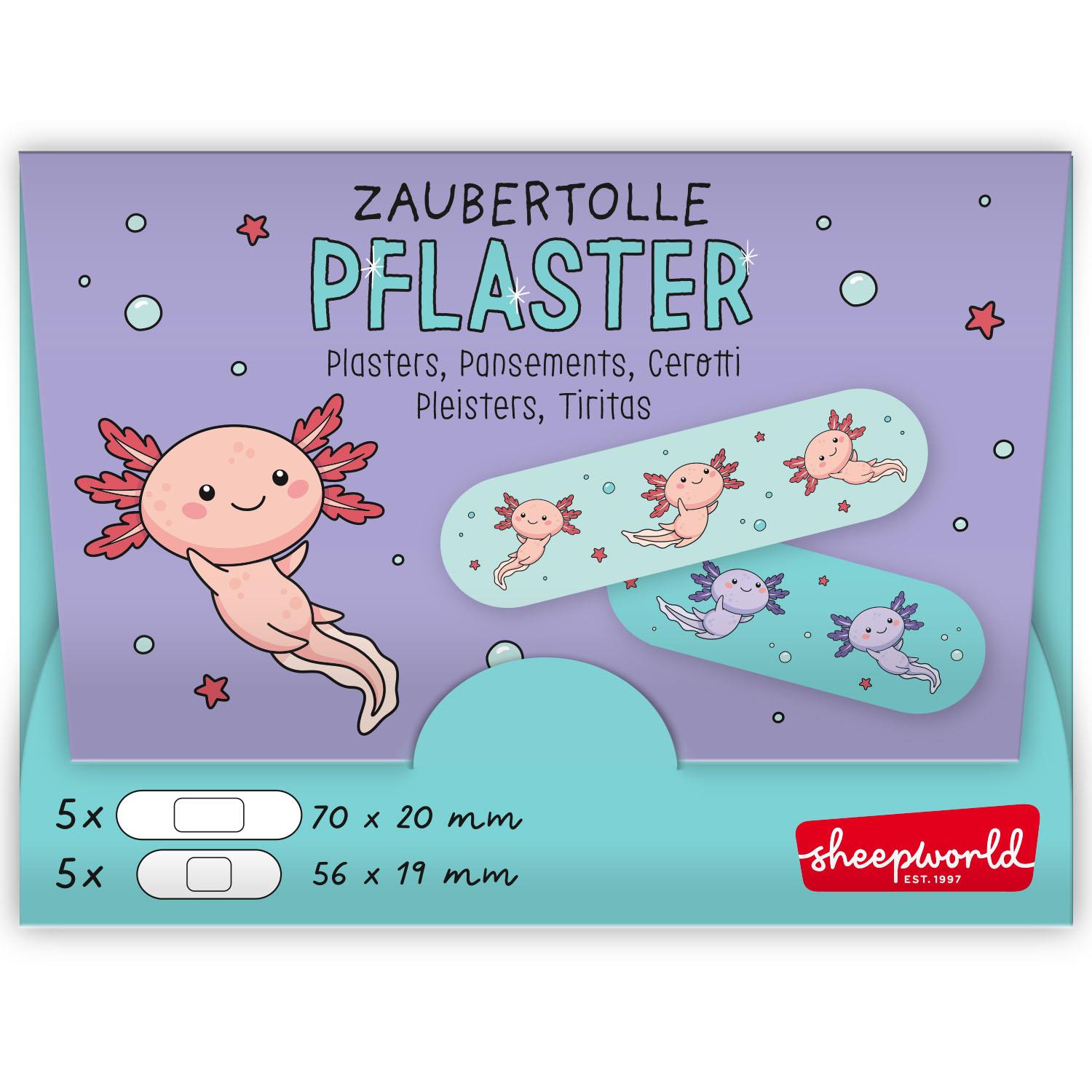 Pflaster Axolotl