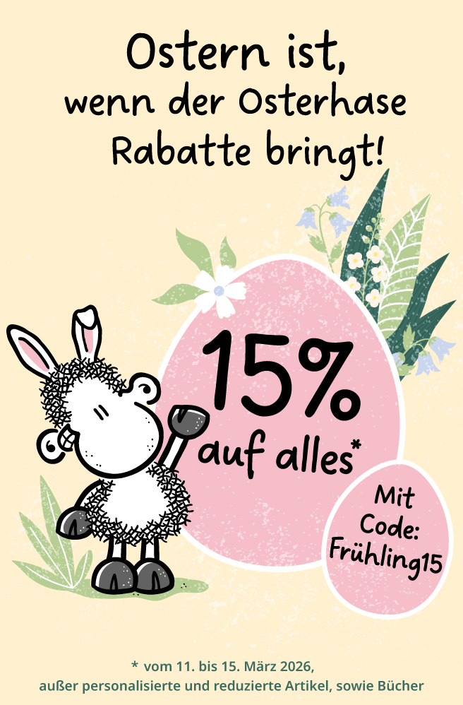 Ostern 15% auf alles