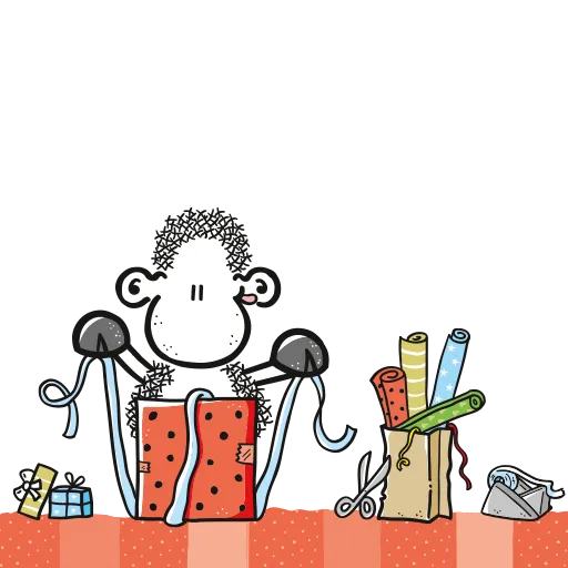 sheepworld Geschenke verpacken