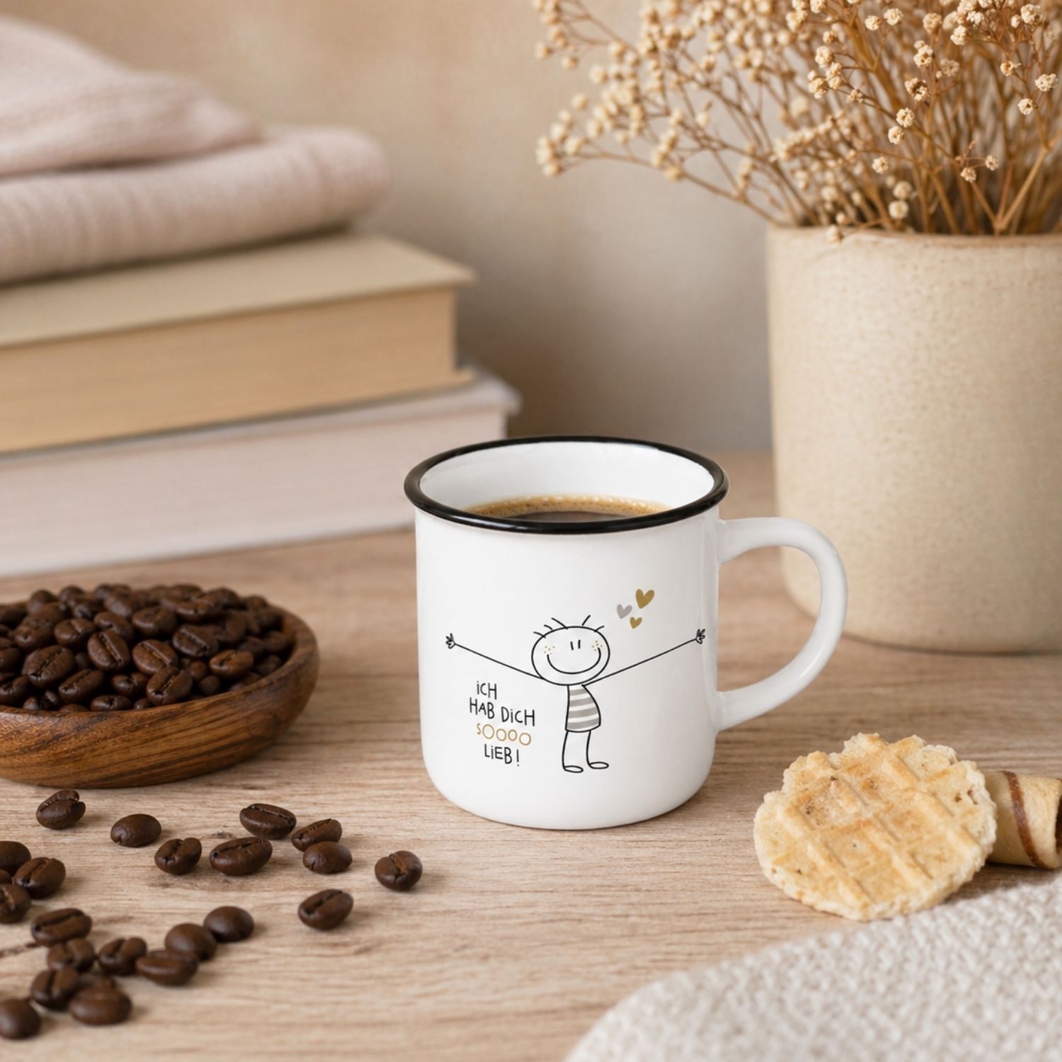 Espressobecher »Hab dich soooo lieb«