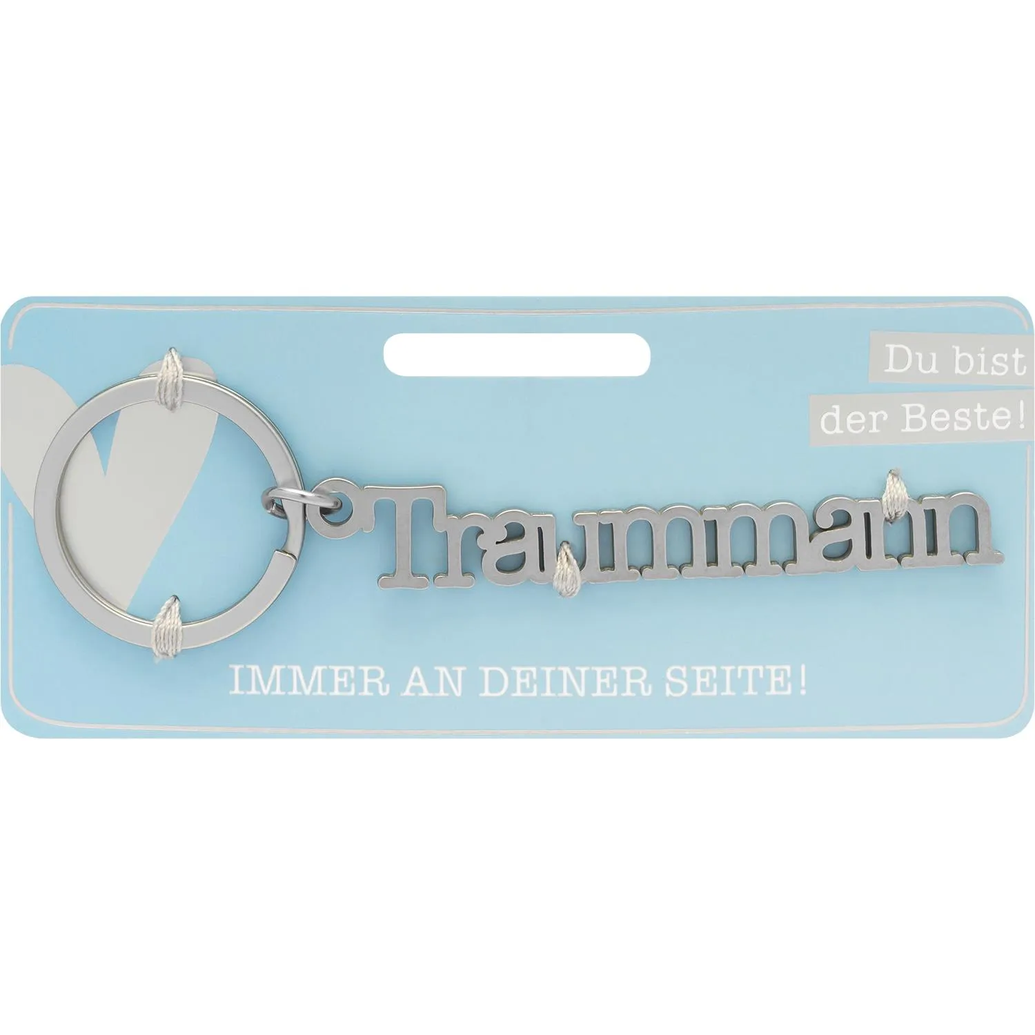 Anhänger Schlüssel-Worte »Traummann«