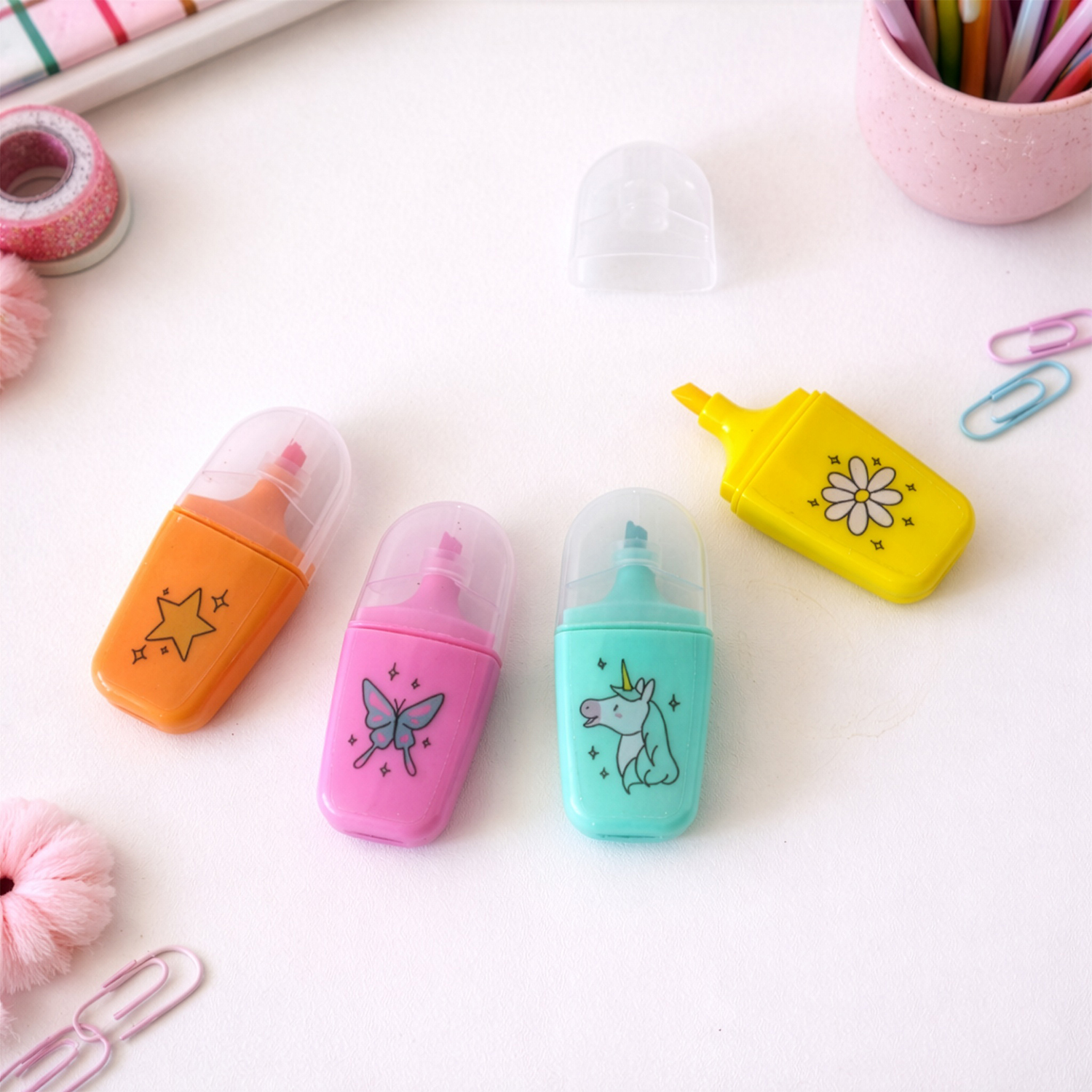 Highlighter-Set »Einhorn-Zauber«