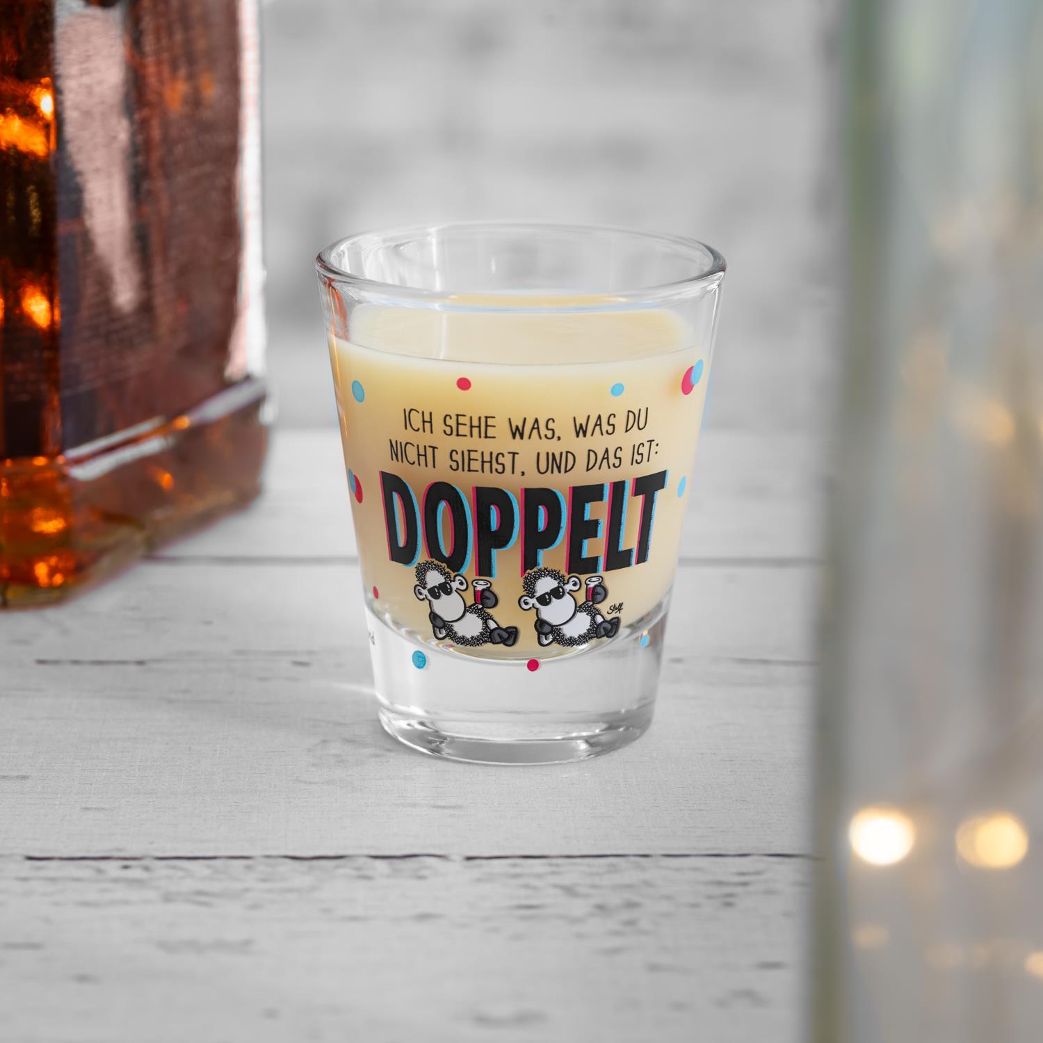 Sheepworld Schnapsglas »Doppelt«