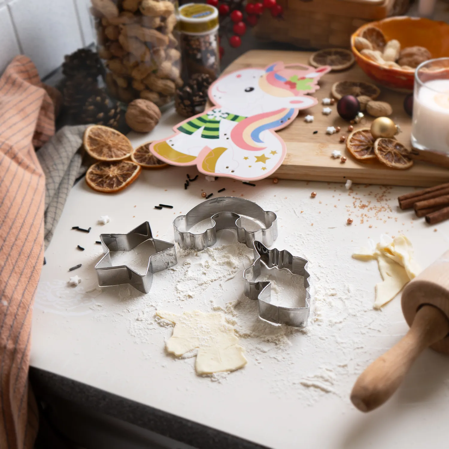 Keksausstecher-Set für Kinder»Einhorn«