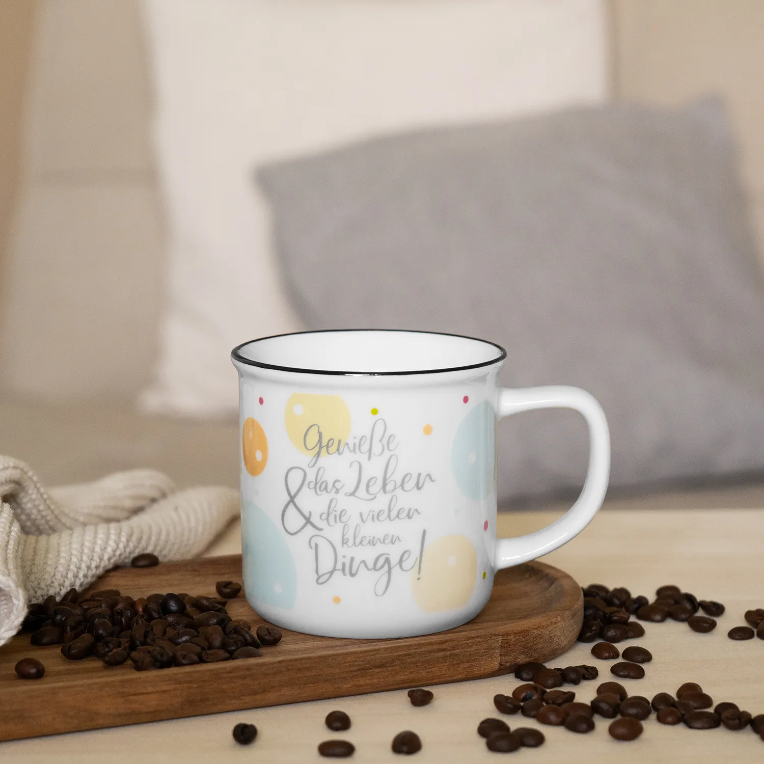 Lieblingsbecher »Genieße das Leben«