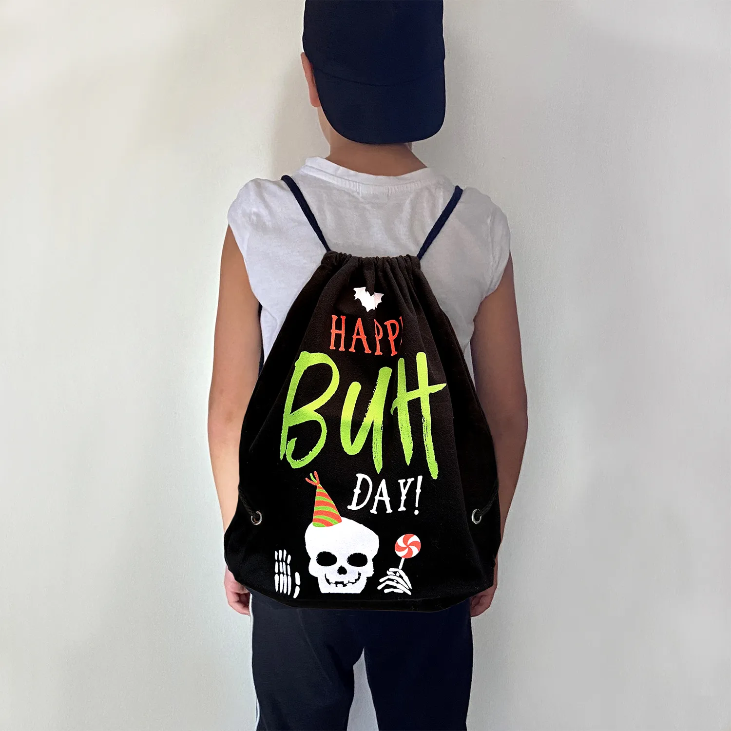 Turnbeutel »Happy Buhday!«