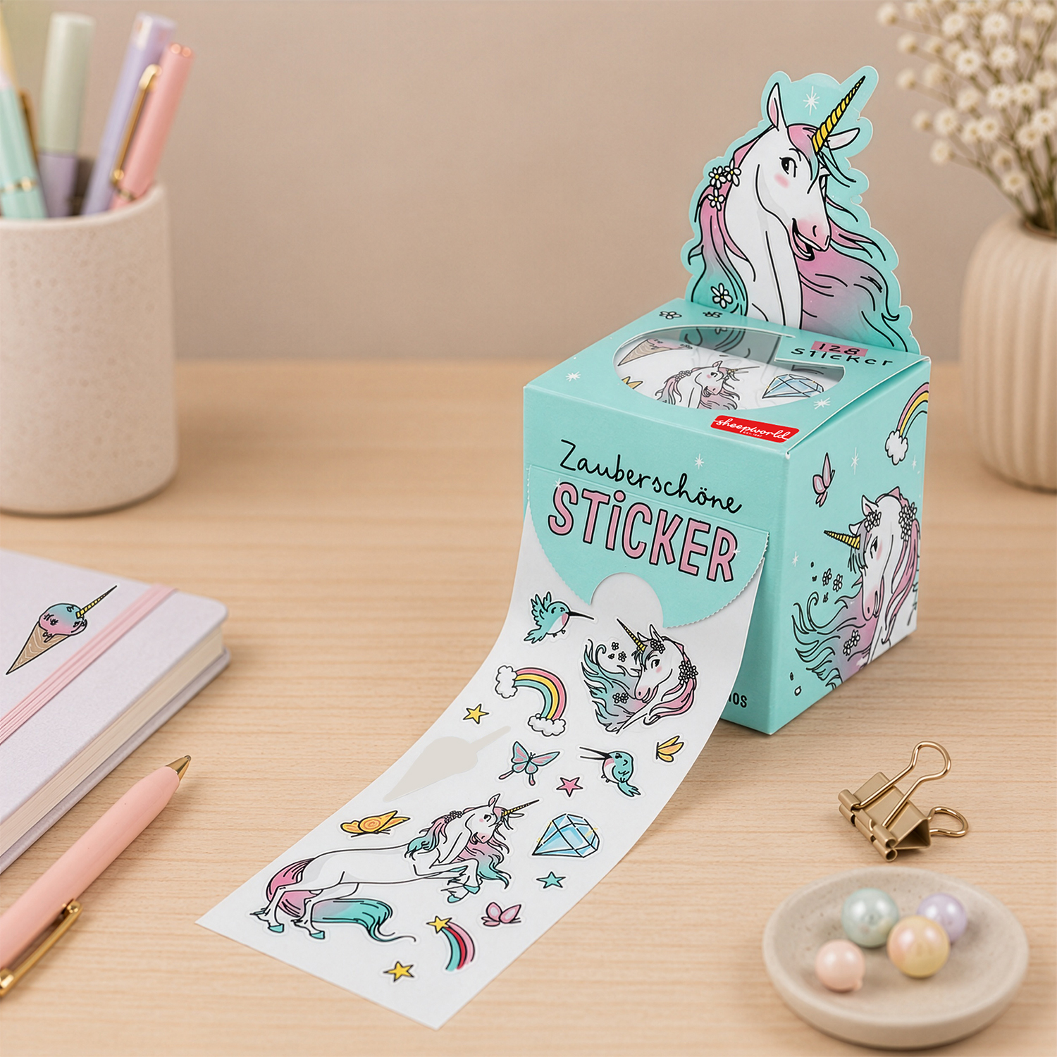 Stickerrolle »Einhorn«