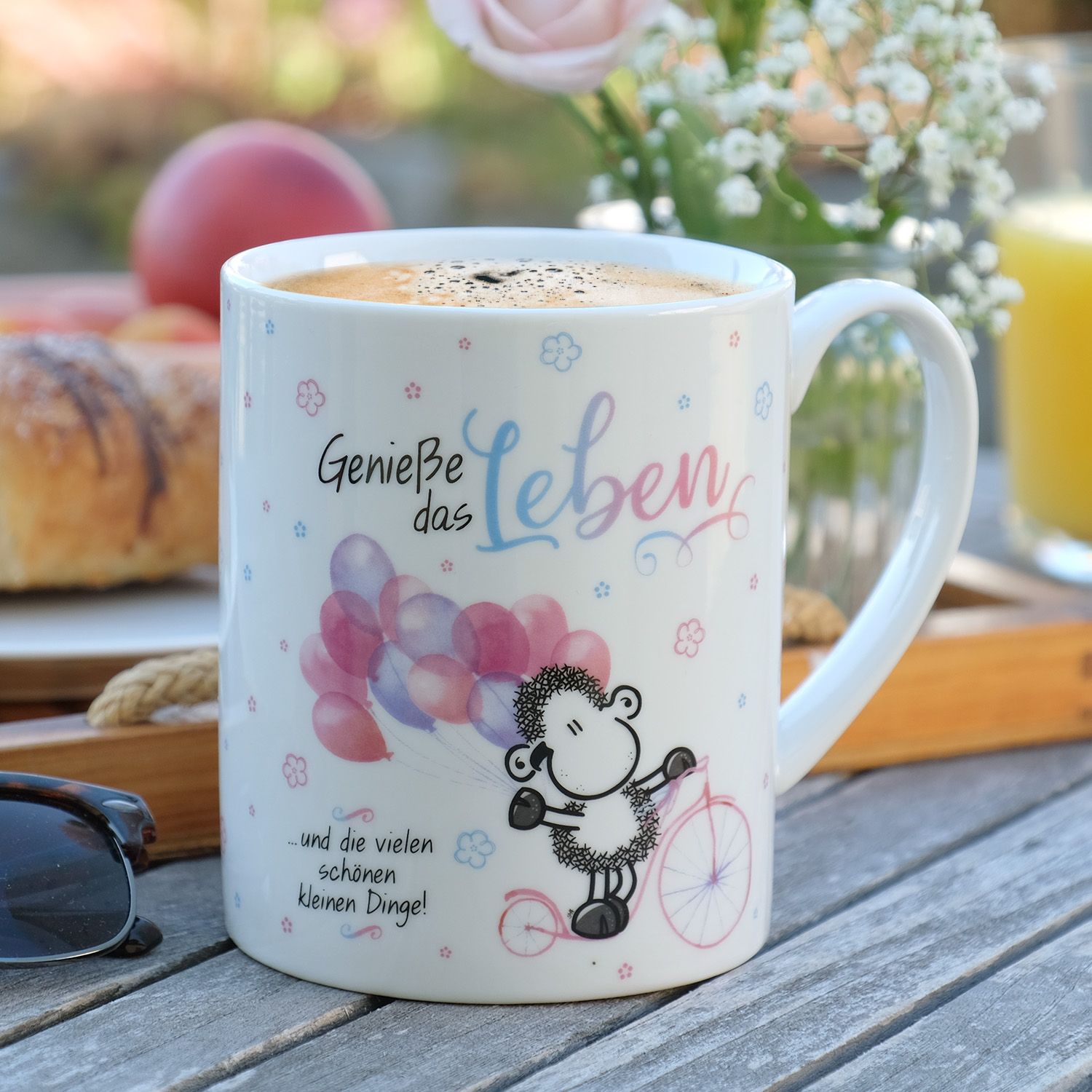XL-Tasse »Genieße das Leben«