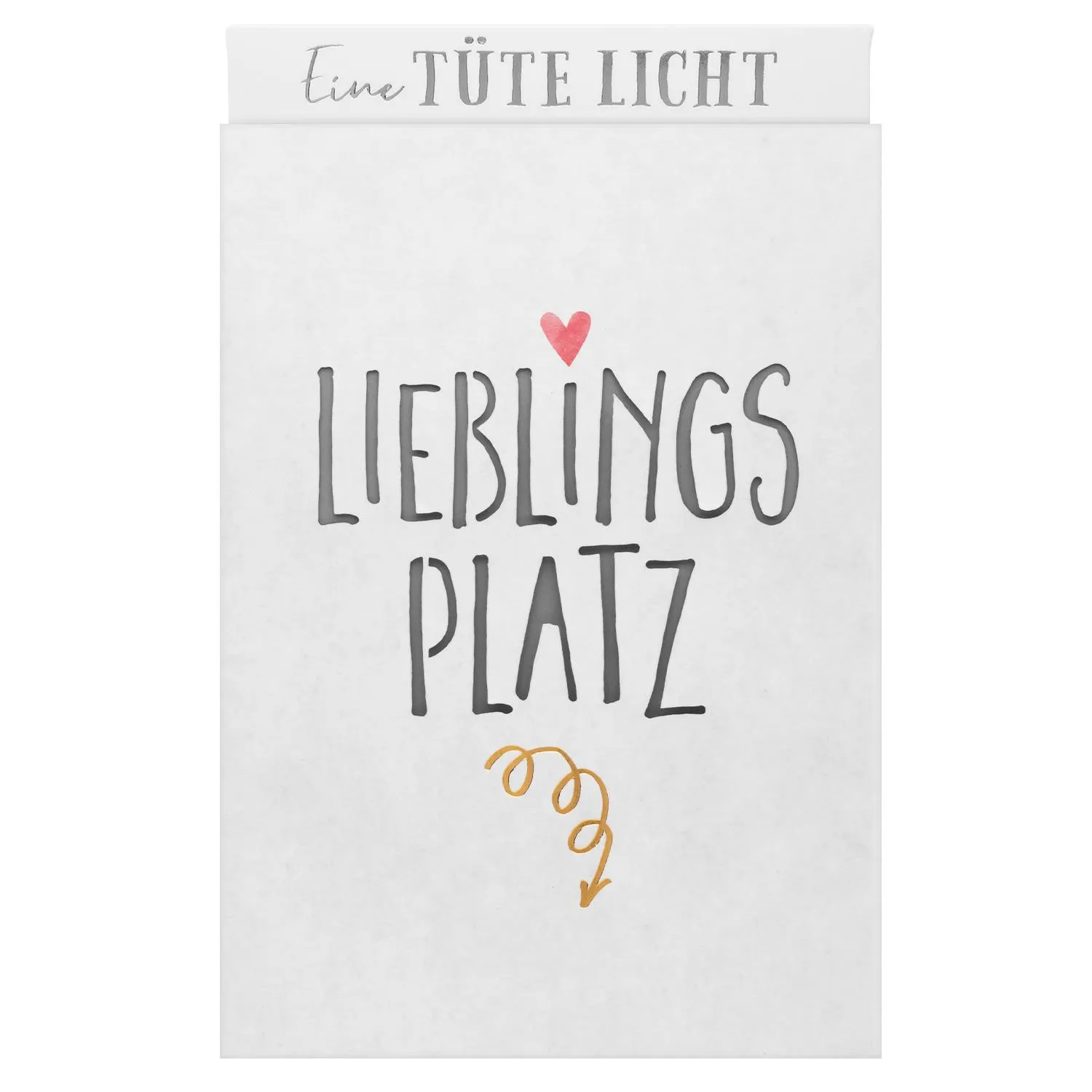 Lichttüte »Lieblingsplatz«