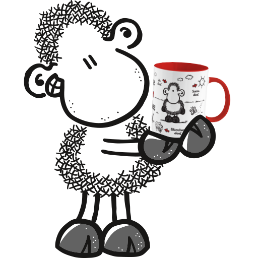 sheepworld Schaf mit Ohne Dich ist alles doof Tasse