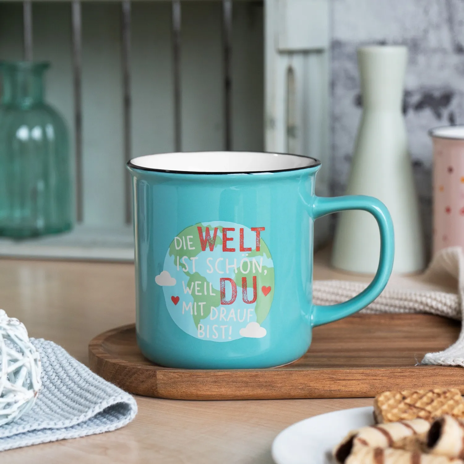 XL-Lieblingsbecher »Die Welt ist schön«