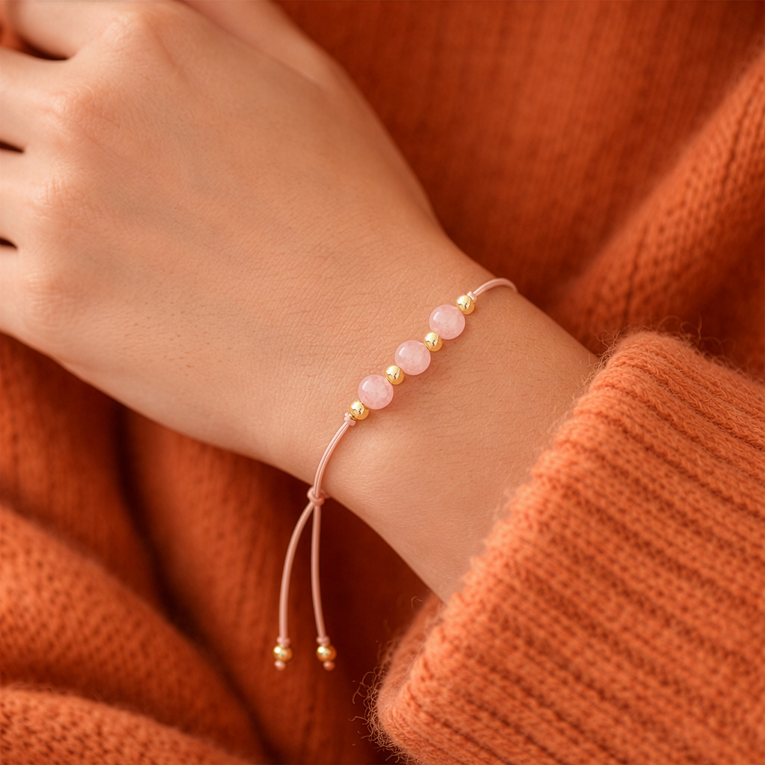 Armband »Rosenquarz«