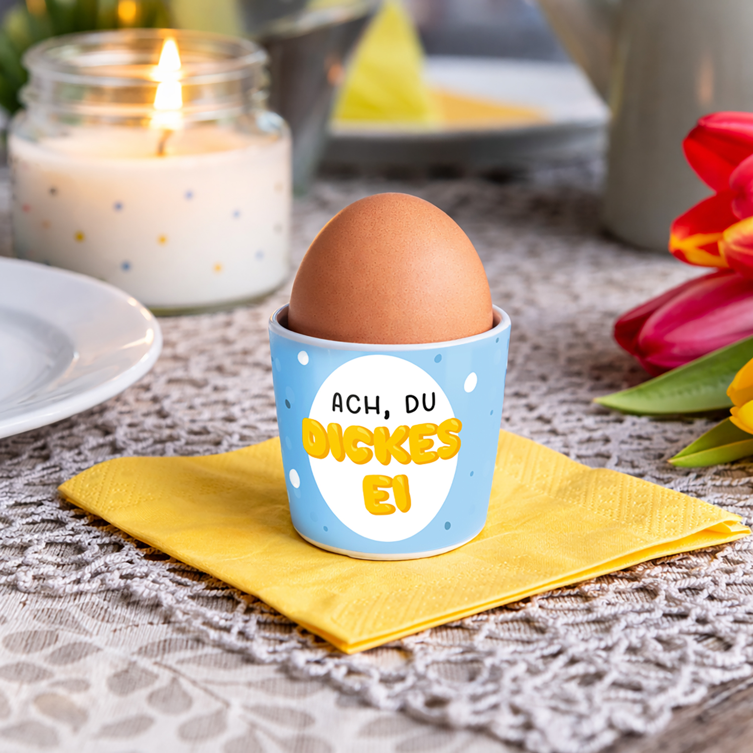 Eierbecher »Dickes Ei«