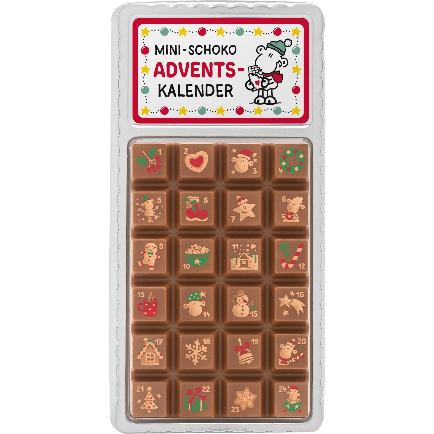 Mini-Adventskalender »Mini-Schokolade«