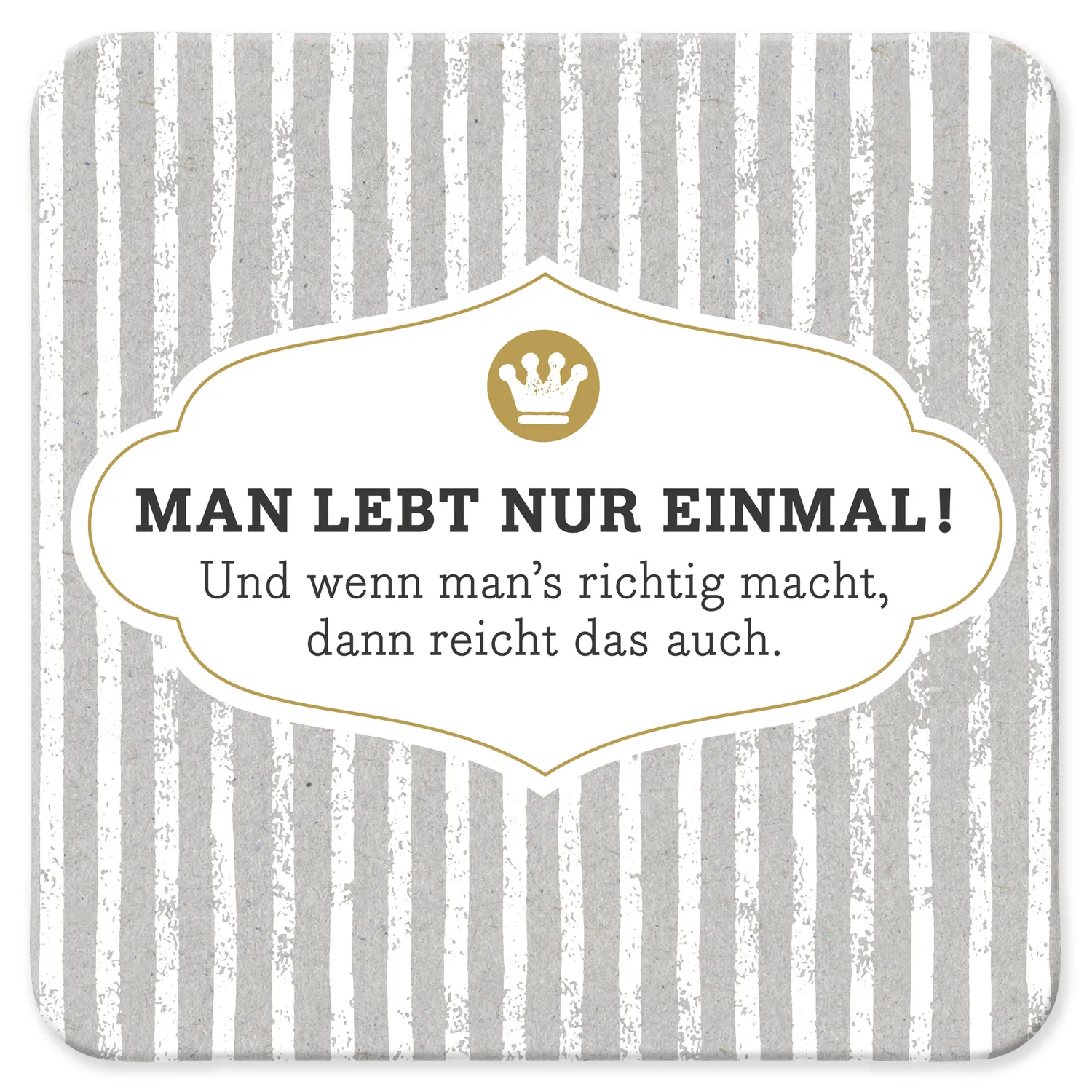 Untersetzer »Lebt«