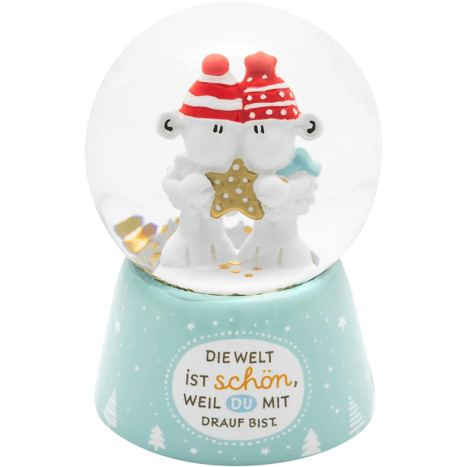 Schneekugel »Welt«