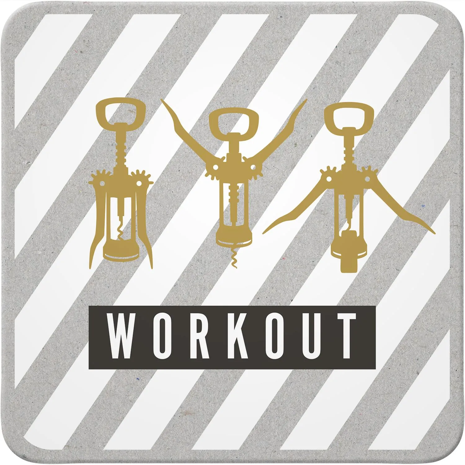 Untersetzer »Workout« 