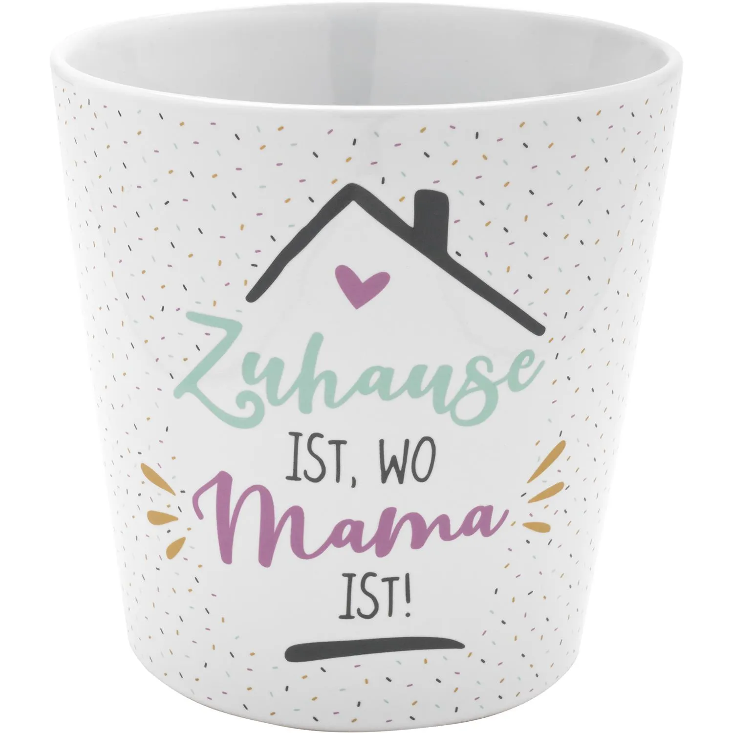 Blumenübertopf »Zuhause ist, wo Mama ist!«