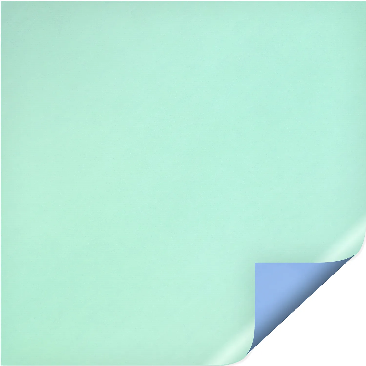 Geschenkpapier Unifarben Türkis