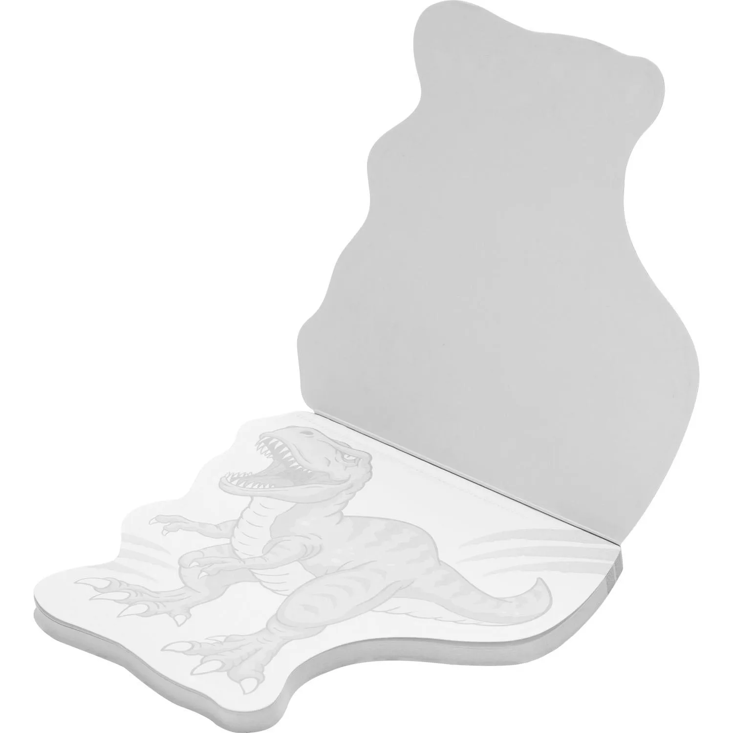 Dino-Block mit Dino-Illustration, 40 Seiten, ideal für Schulbeginn