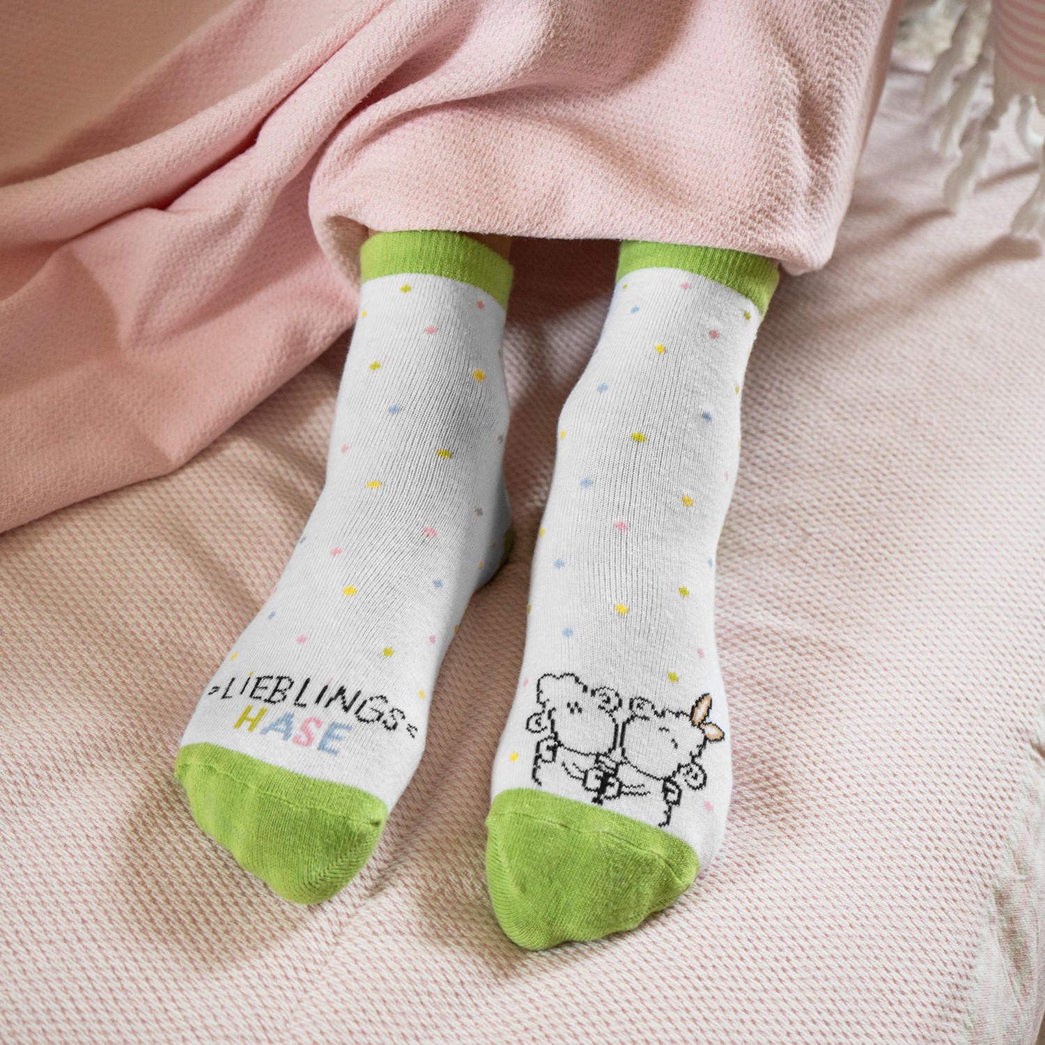 Zaubersocken »Lieblingshase«