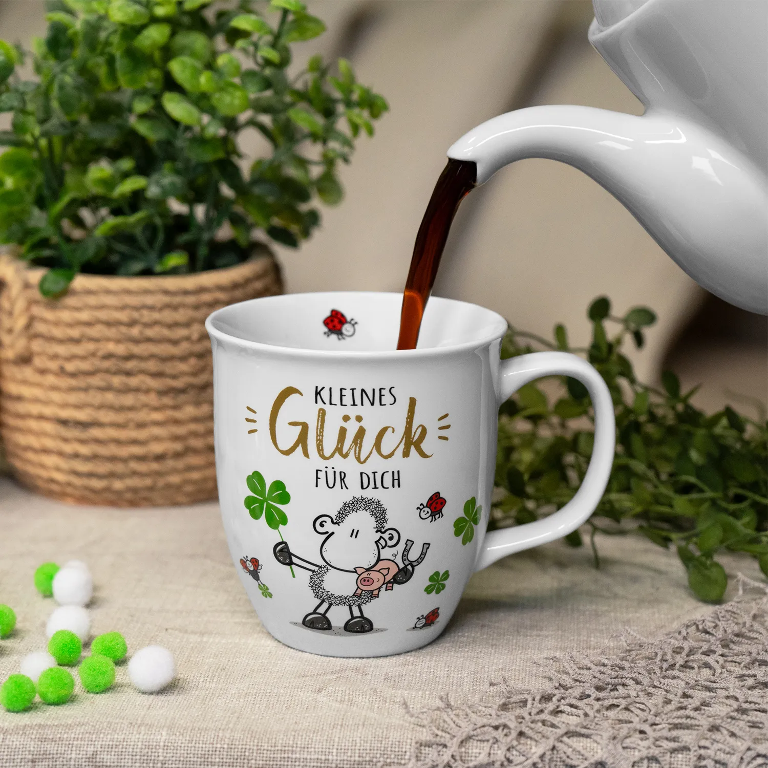 Tasse »Glück«