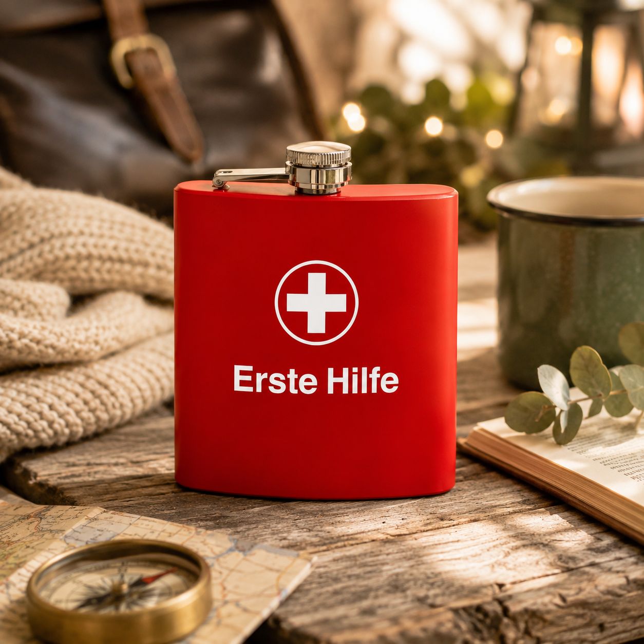 Flachmann »Erste Hilfe«