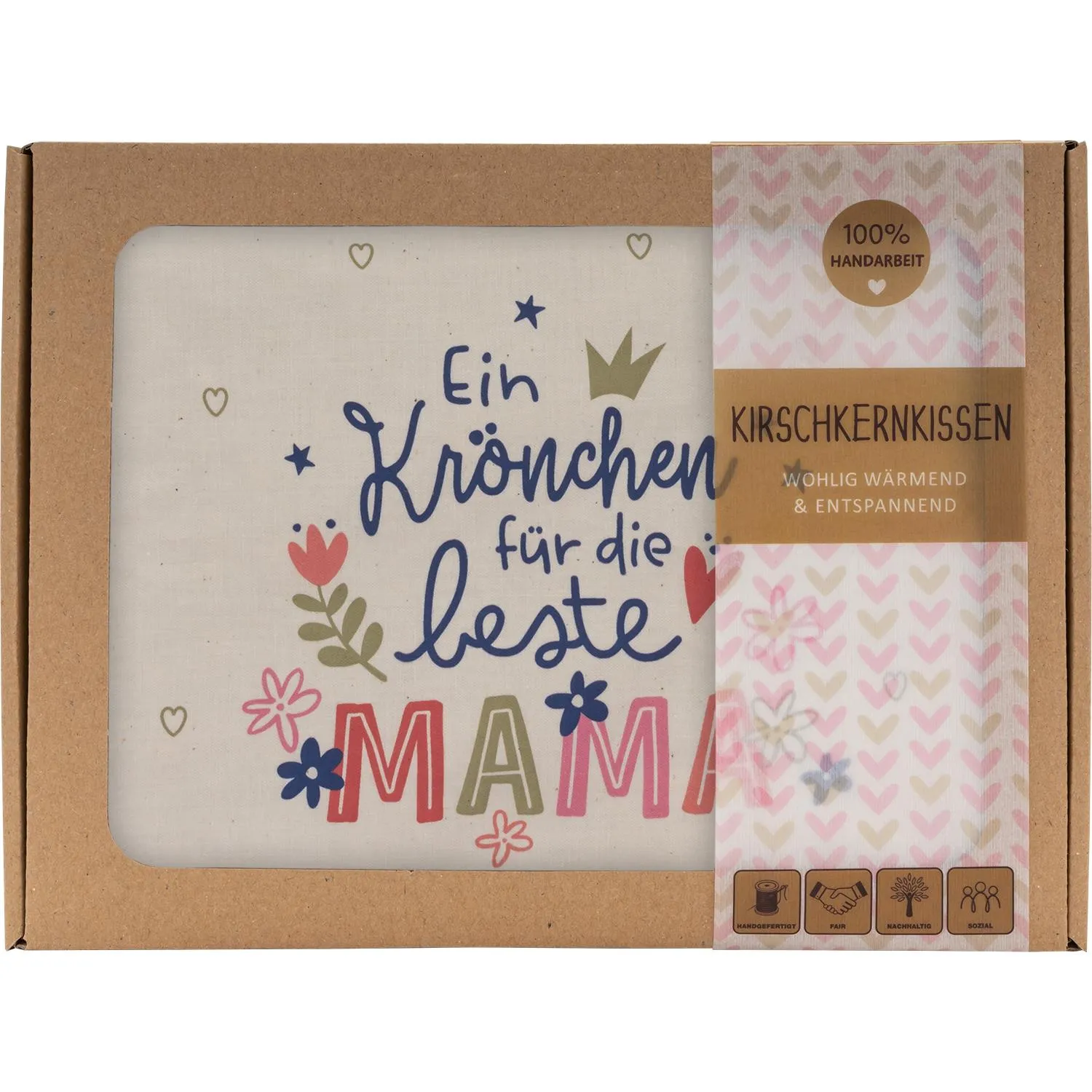 Kischkernkissen »Ein Krönchen für die beste MAMA«