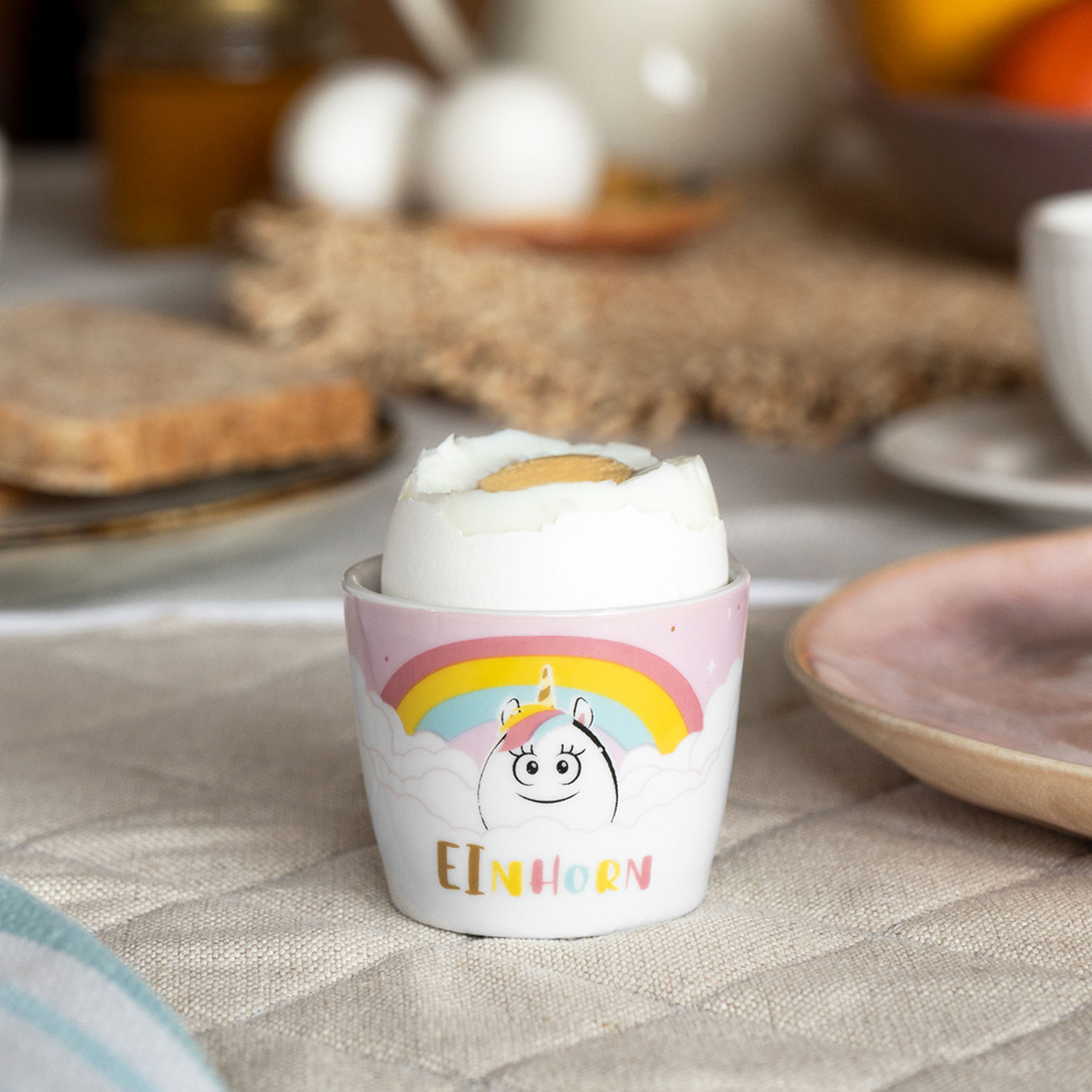 Gruss&Co Mädchen Eierbecher »Einhorn«
